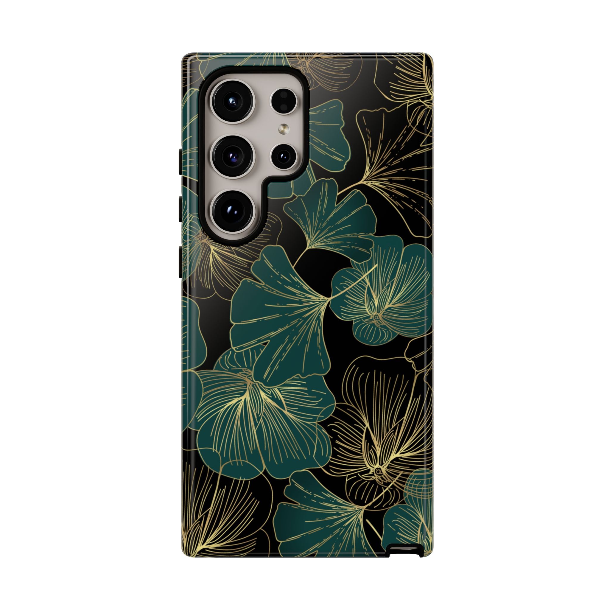 Floral Phone Case - Tough Cases, Protective Cover, Stylish Accessory, Gift for Her, Nature-Inspired Design