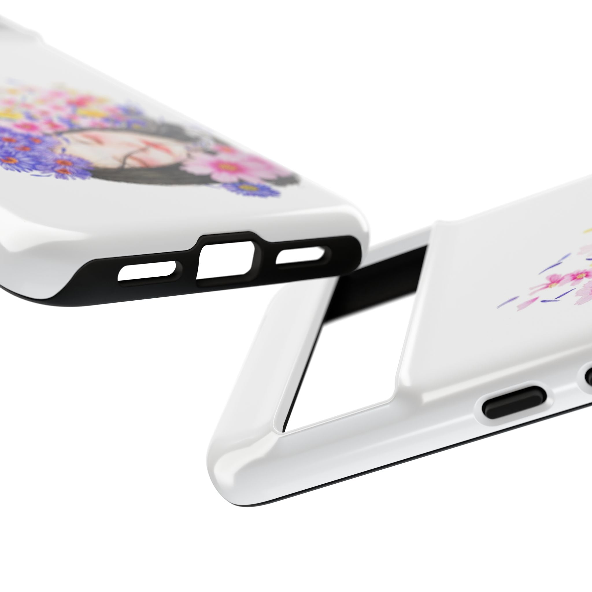 Floral Phone Case | Tough Cases | Cute Floral Design, Gift for Her, Spring Accessory, Mother's Day Gift, Stylish Protection