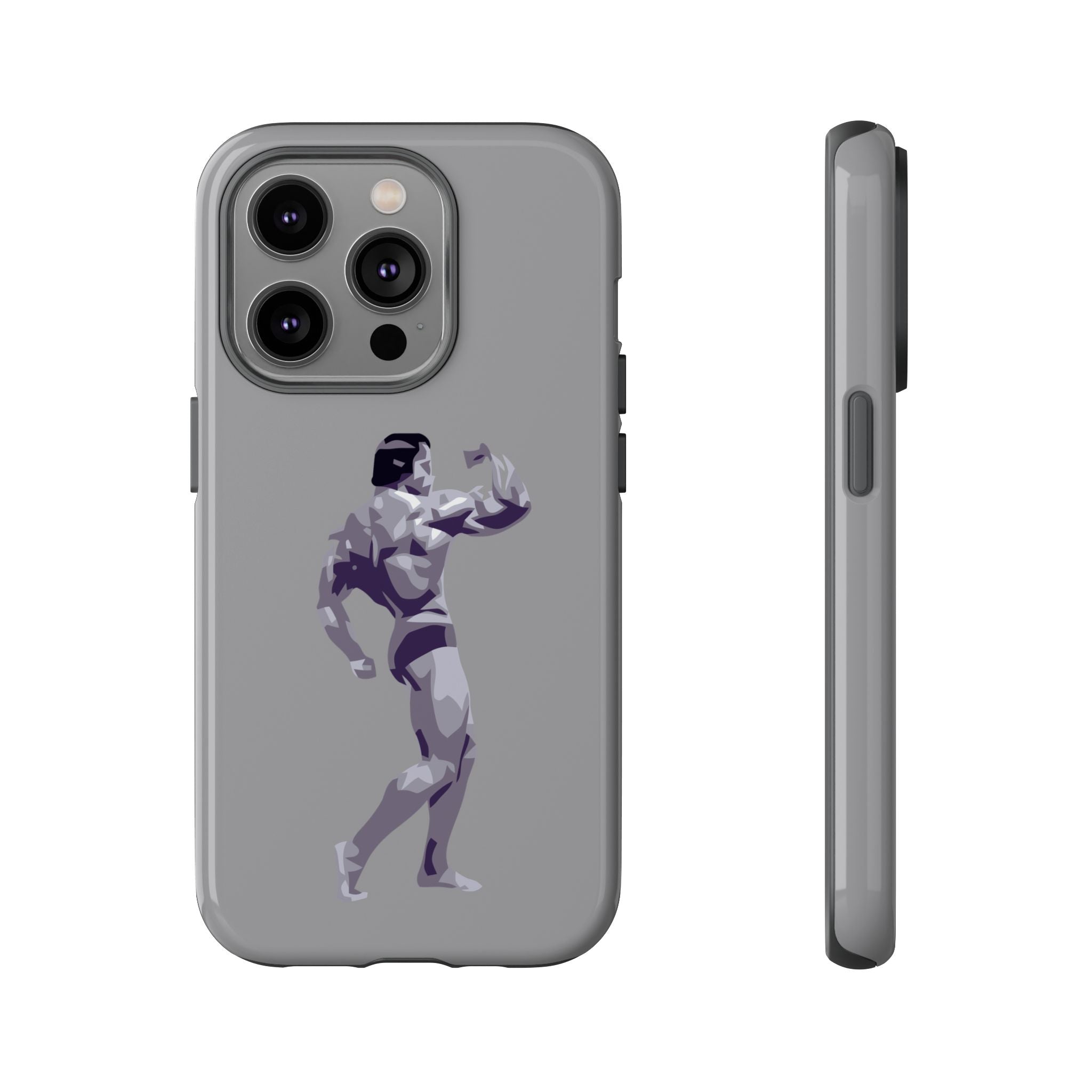 Muscle Man Phone Case - Tough Cases, Martial Arts Gift, Gym Lover Accessories, Inspirational Phone Cover, Unique Tech Gift