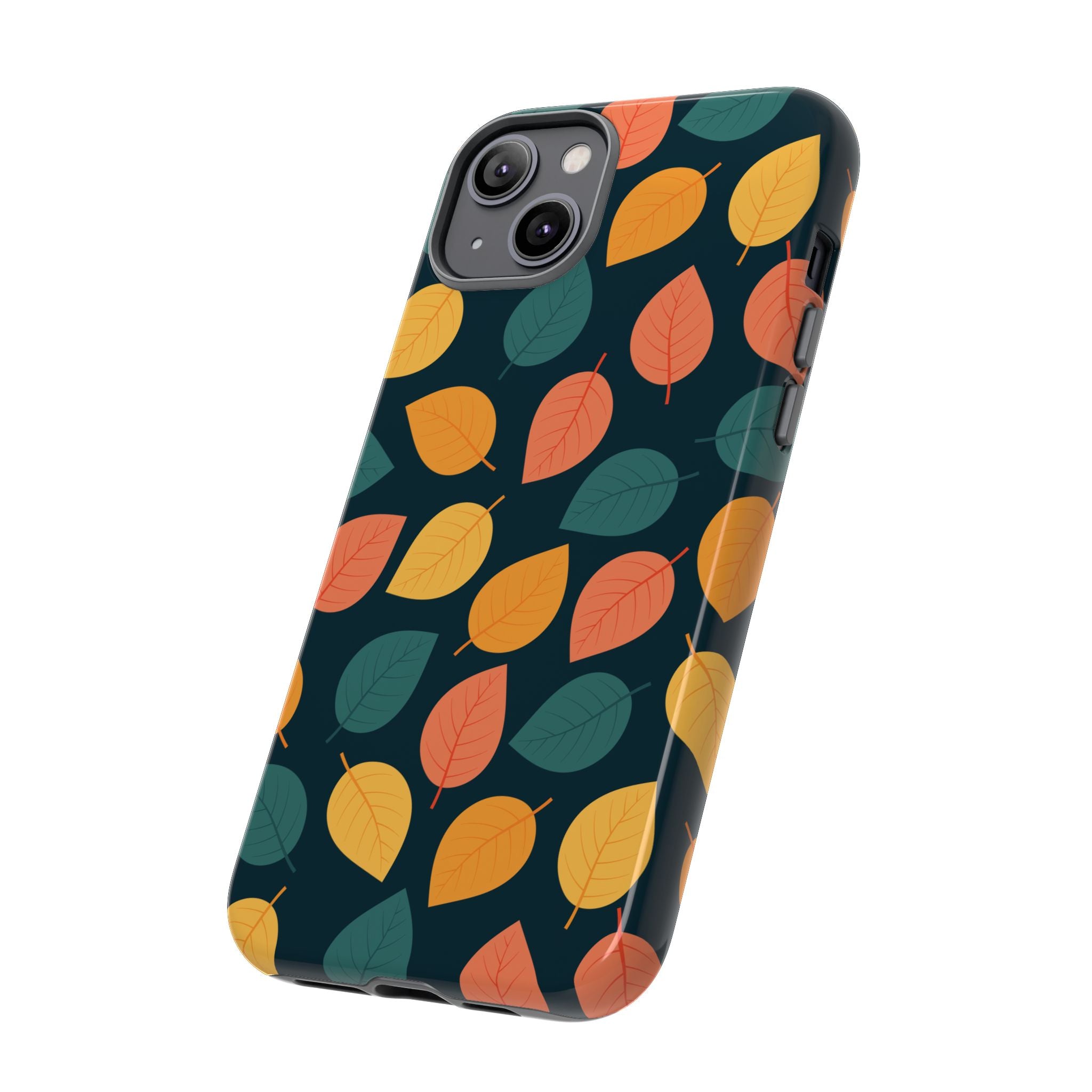 Autumn Leaves Phone Case - Protective Cell Phone Cover, Fall Aesthetic, Nature Lover Gift, Seasonal Accessories, Eco-Friendly Case