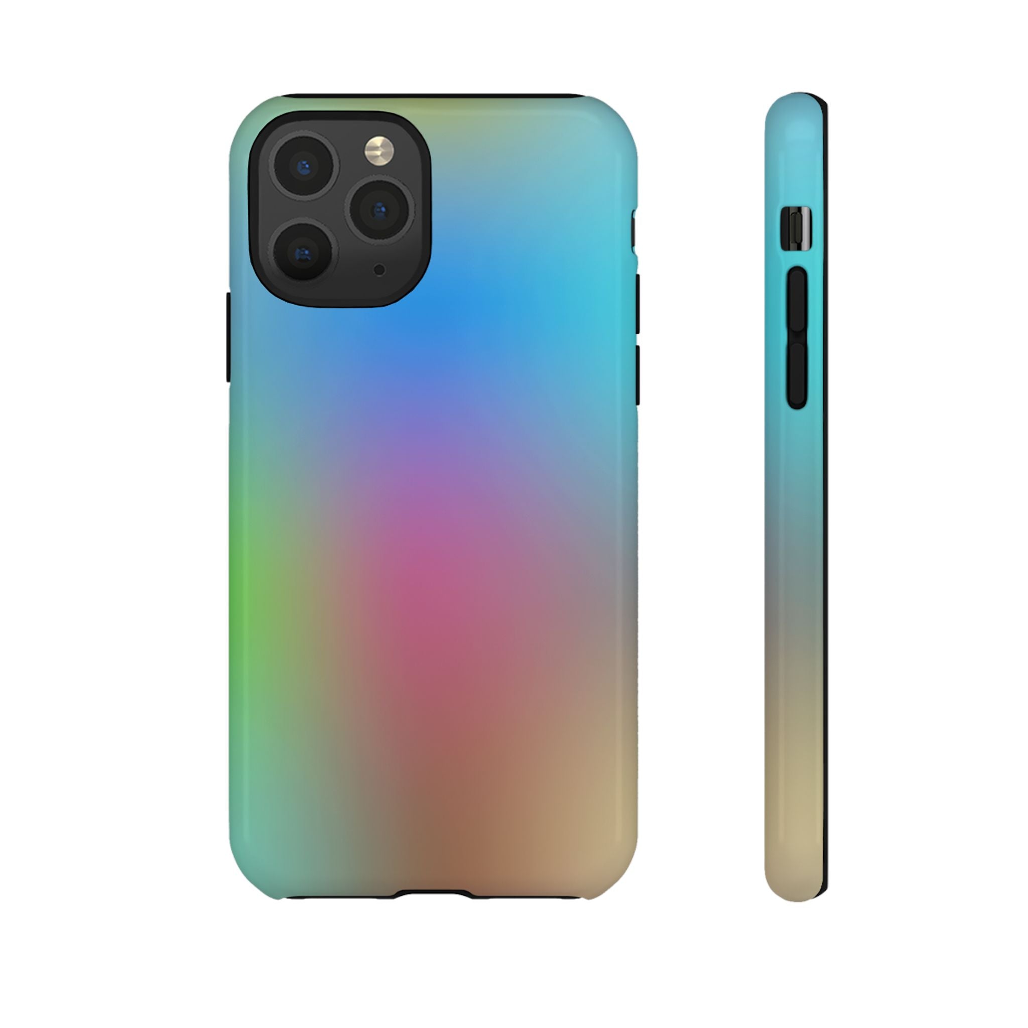 Colorful Mobile Phone Case, Unique Phone Cover, Stylish Phone Protector, Gift for Tech Lovers, Trendy Accessory