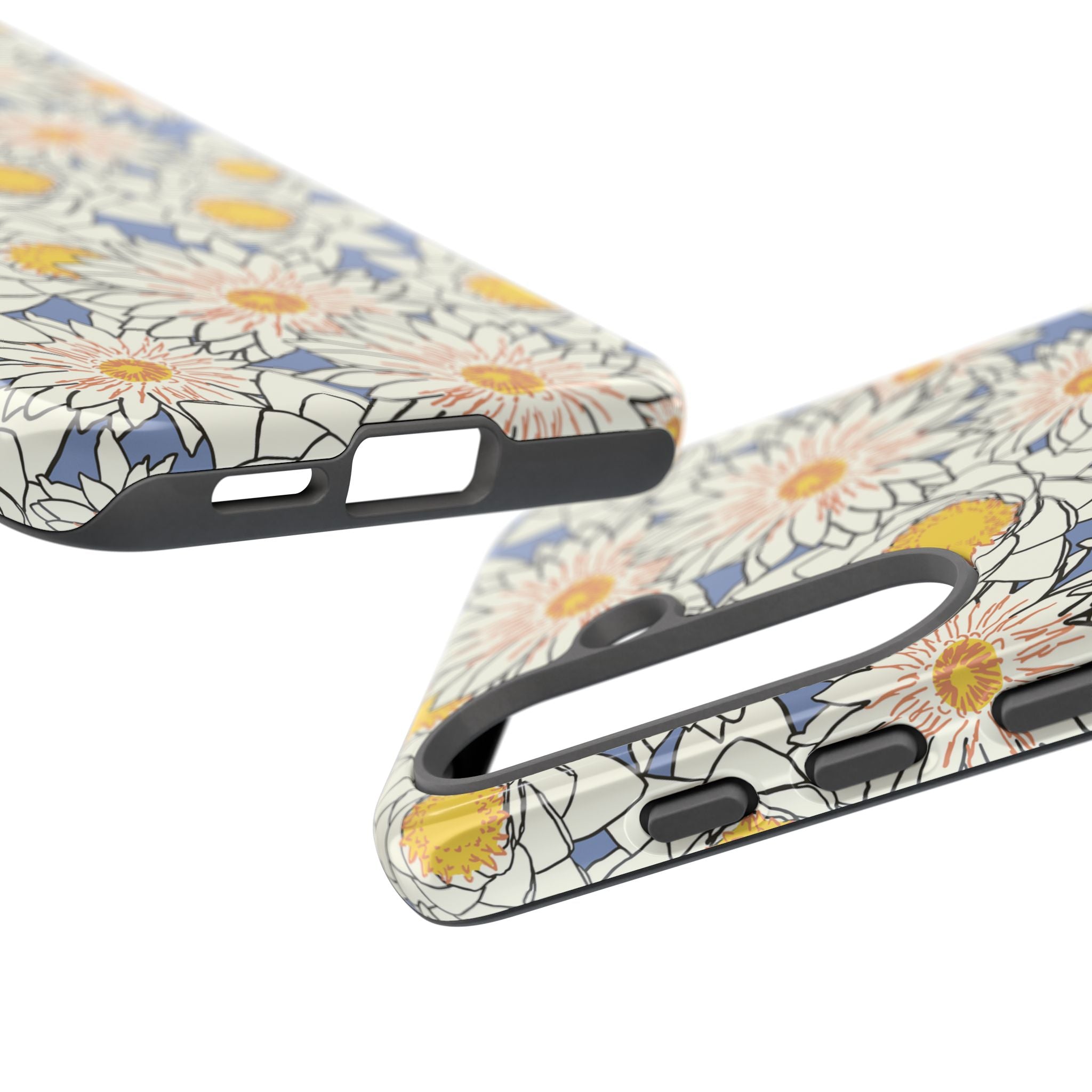 Stylish Phone Case, Floral Protective Cover, Gift for Nature Lovers, Trendy Tech Accessory, Customizable Phone Case