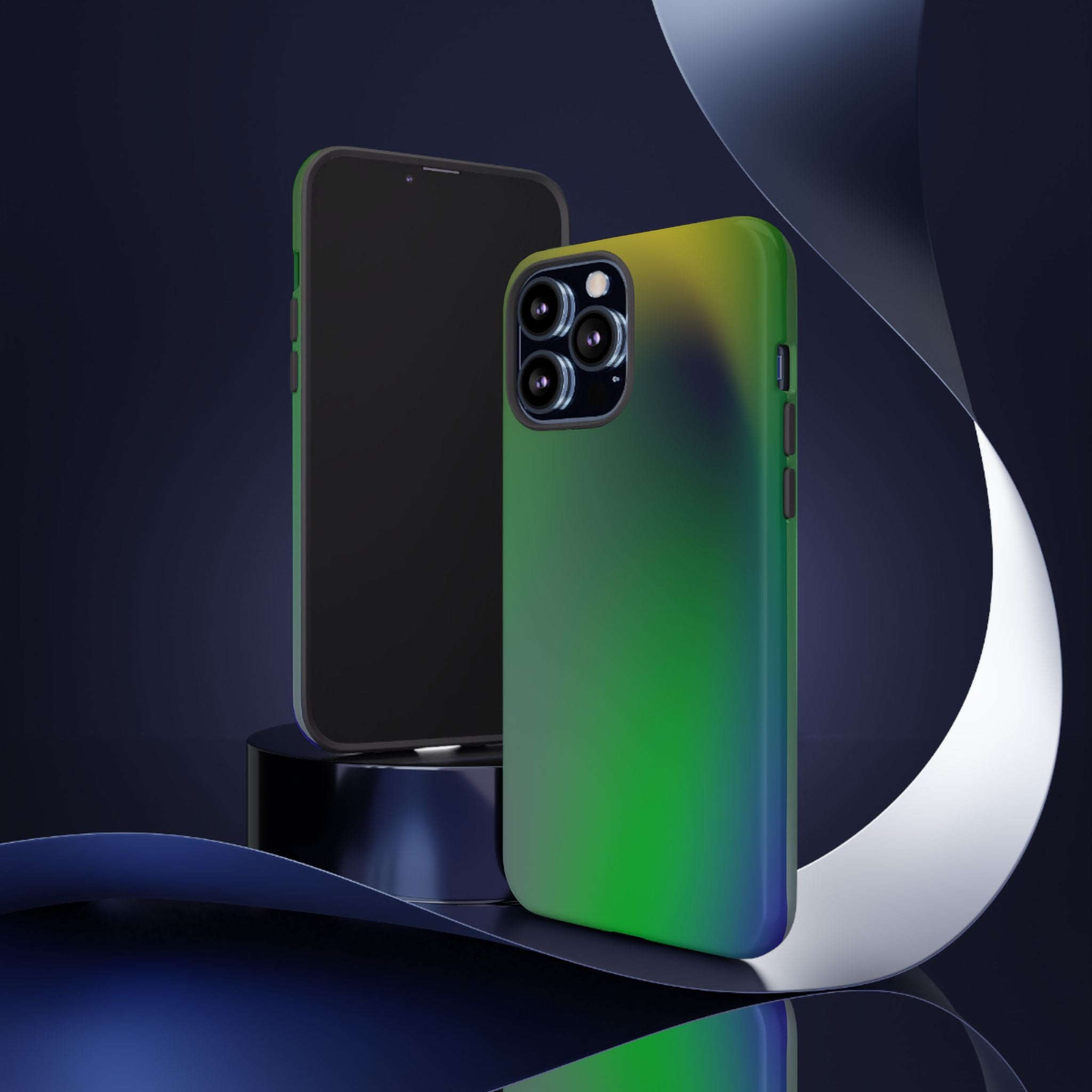Gradient Phone Case - Tough Cases, Stylish Phone Cover, Gift for Tech Lovers, Unique Accessories, Modern Design