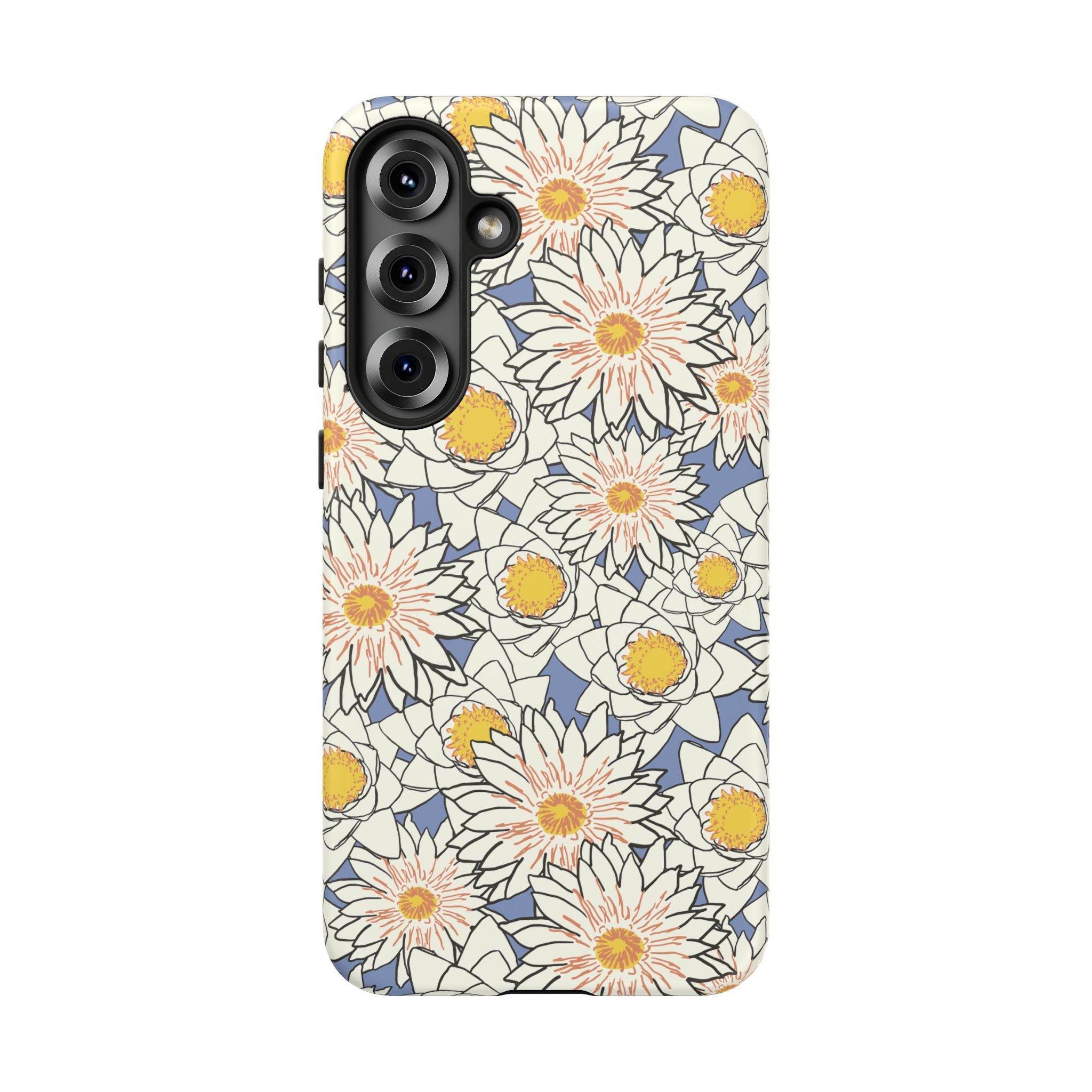 Stylish Phone Case, Floral Protective Cover, Gift for Nature Lovers, Trendy Tech Accessory, Customizable Phone Case