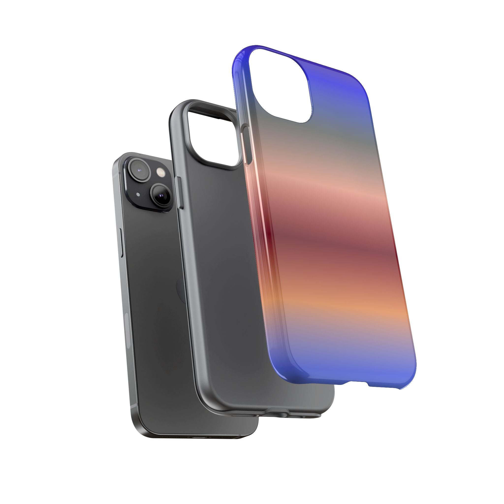 Gradient Phone Case, Tough Cases for iPhone, Stylish Phone Cover, Modern Gradient Design, Durable Protective Case, Gift for Tech Lovers