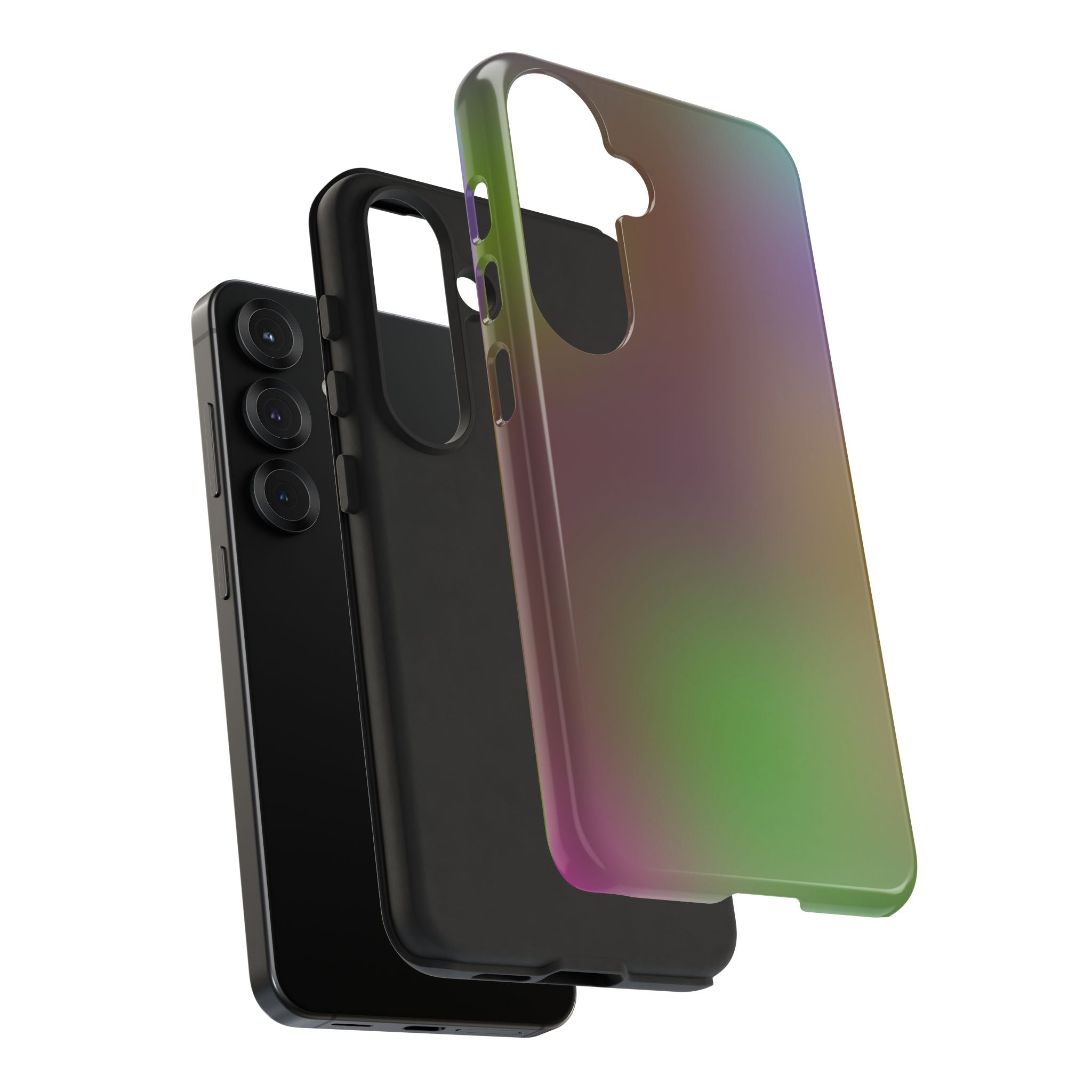 Colorful Gradient Phone Case, Tough Cases for Protection, Stylish Mobile Cover, Unique Gift, Modern Tech Accessory