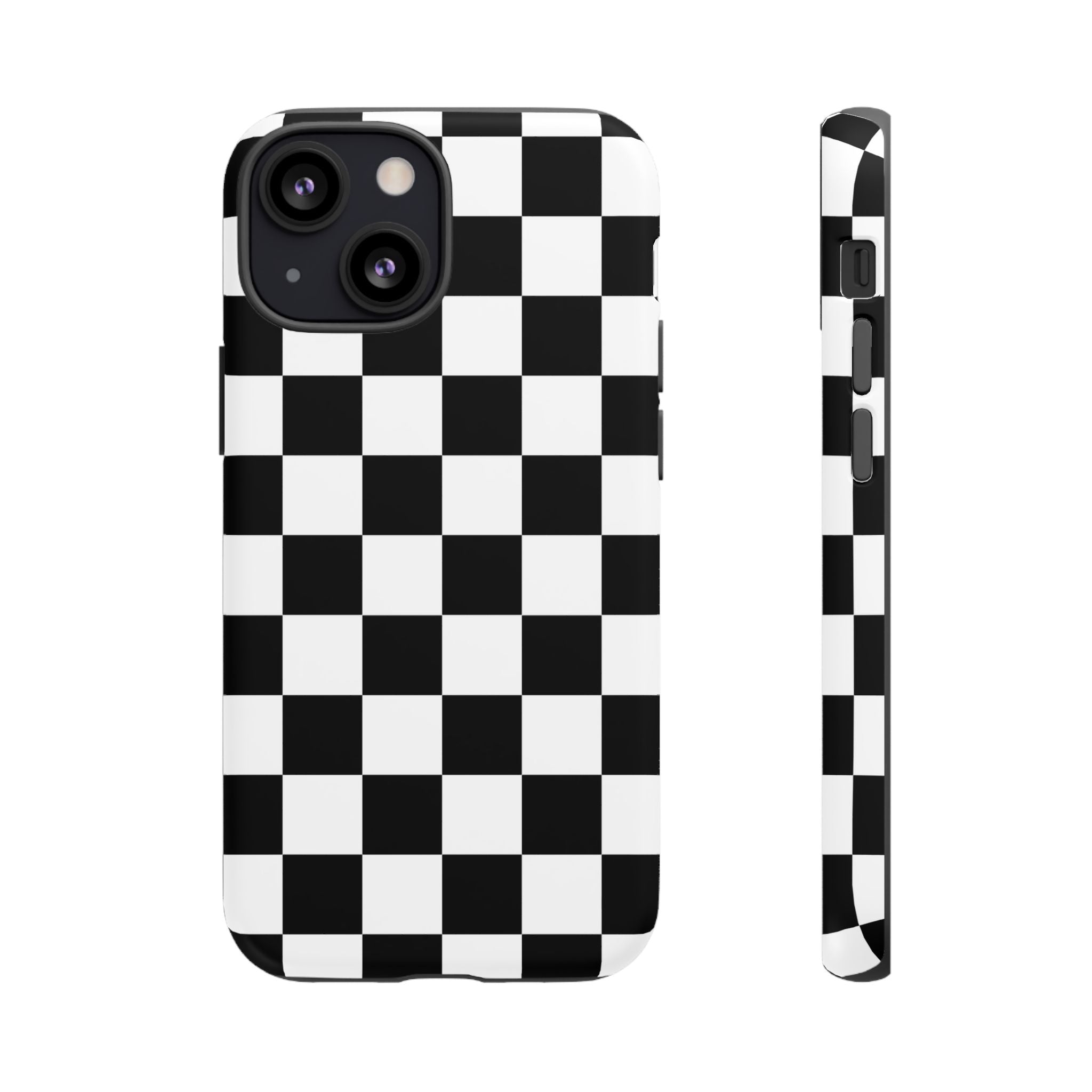 Stylish Checkered Phone Case | Trendy Protective Cover for iPhone, Gift for Teens, Fashion Accessory, Unique Design for All Occasions