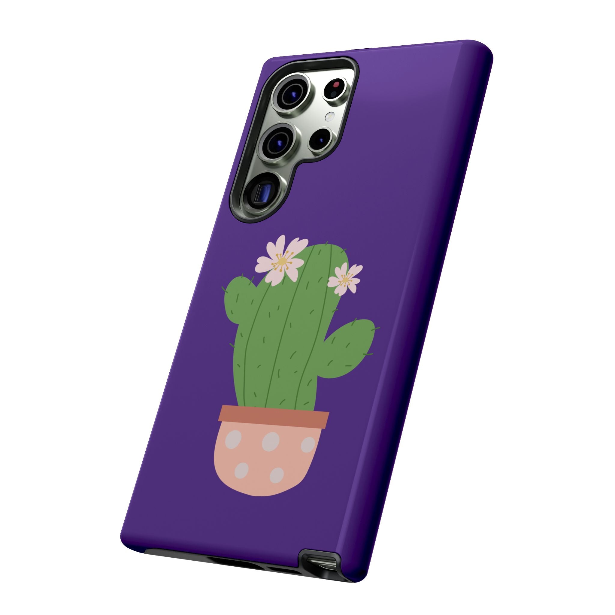 Cactus Phone Case, Tough Cases, Cute Floral, Trending Design, Unique Gift, Phone Accessories, Summer Vibe, Nature Lover