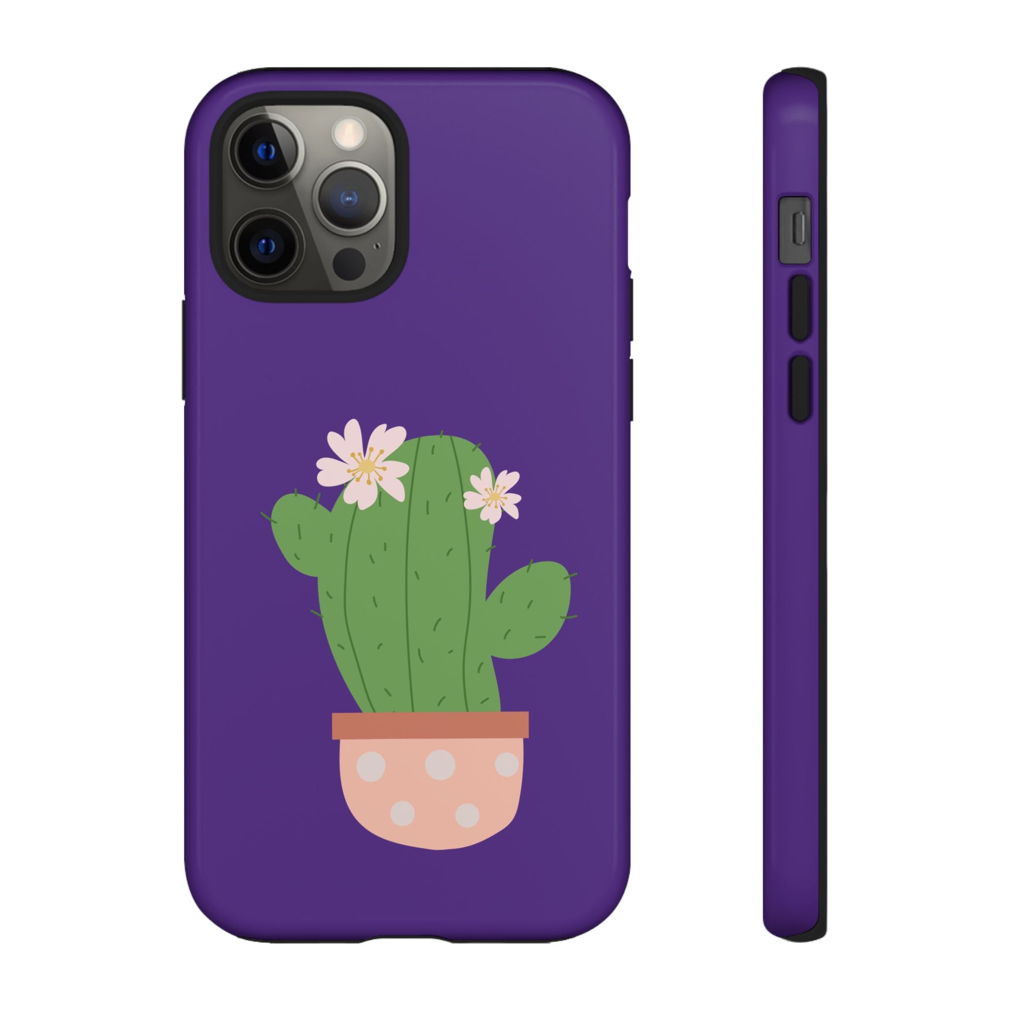 Cactus Phone Case, Tough Cases, Cute Floral, Trending Design, Unique Gift, Phone Accessories, Summer Vibe, Nature Lover