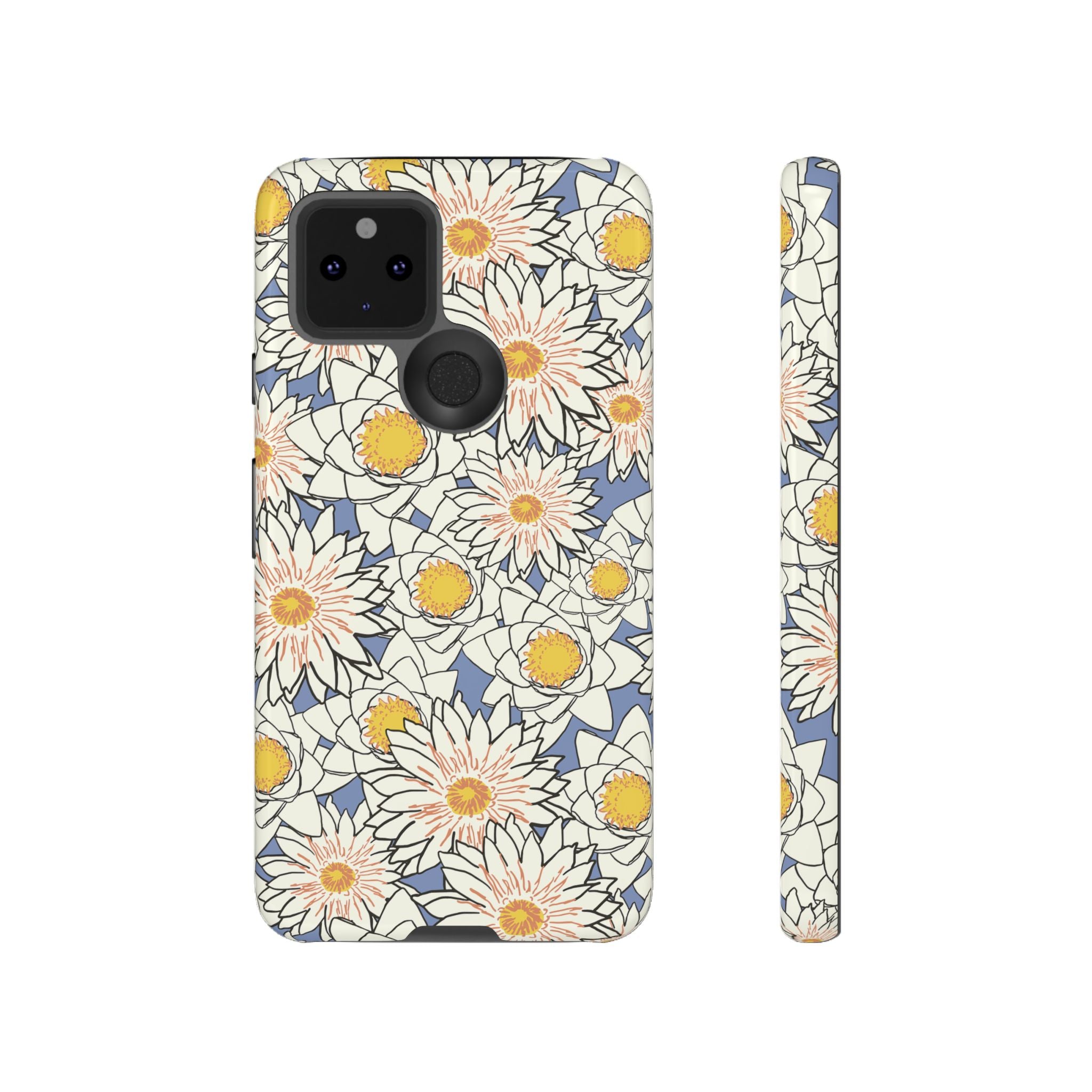Stylish Phone Case, Floral Protective Cover, Gift for Nature Lovers, Trendy Tech Accessory, Customizable Phone Case