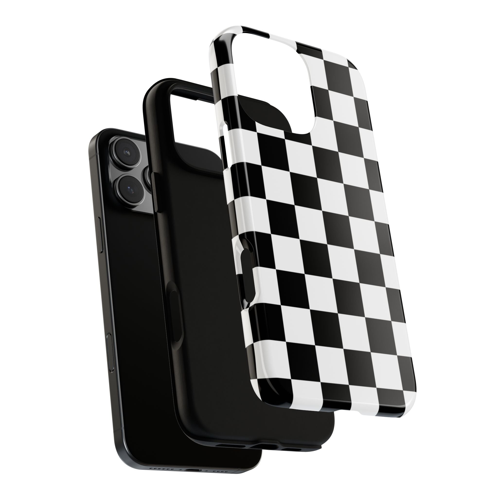 Stylish Checkered Phone Case | Trendy Protective Cover for iPhone, Gift for Teens, Fashion Accessory, Unique Design for All Occasions
