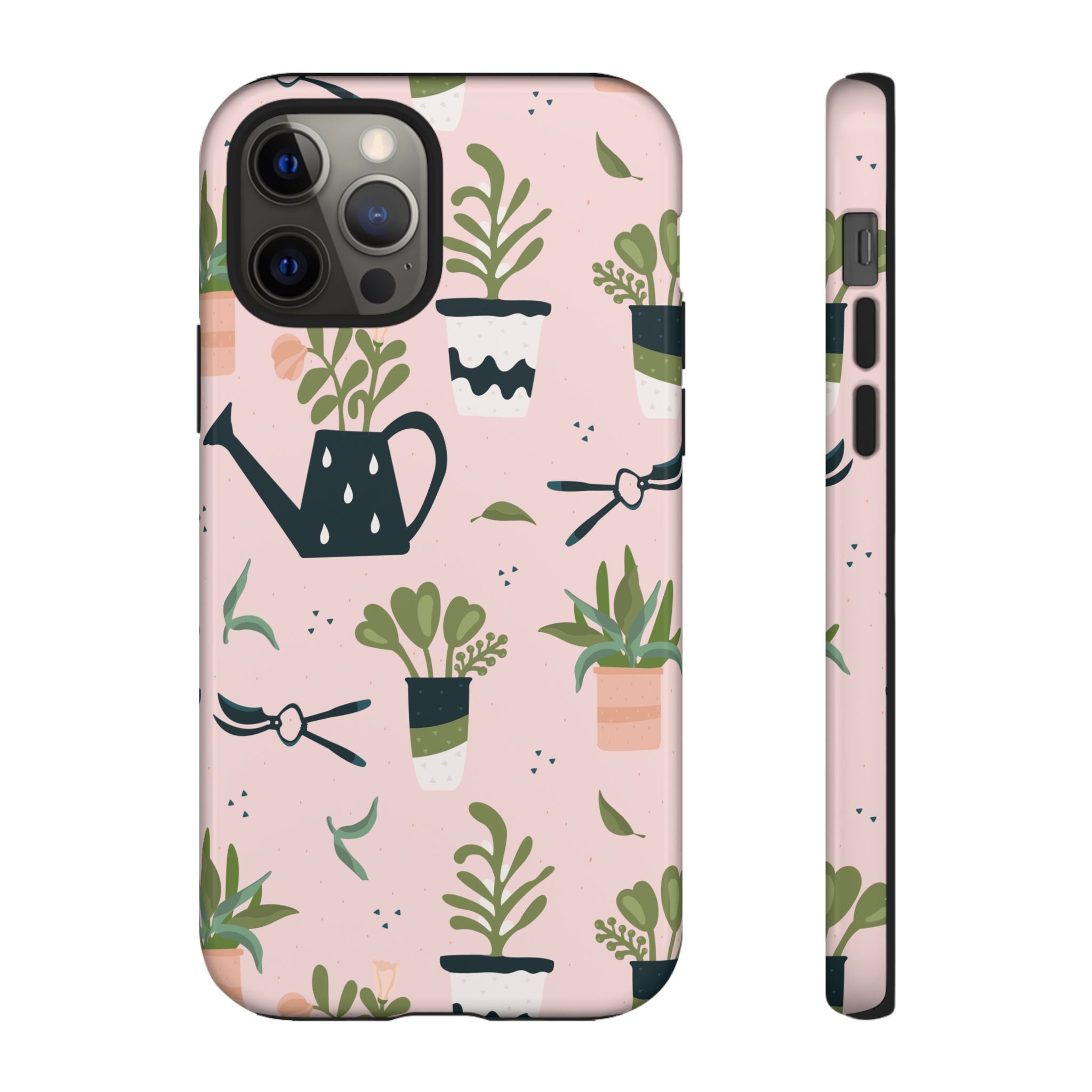 Floral Phone Case, Cute Plant Lover Case, Gift for Gardeners, Phone Cover, Green Thumb Accessories, Mother's Day Gift