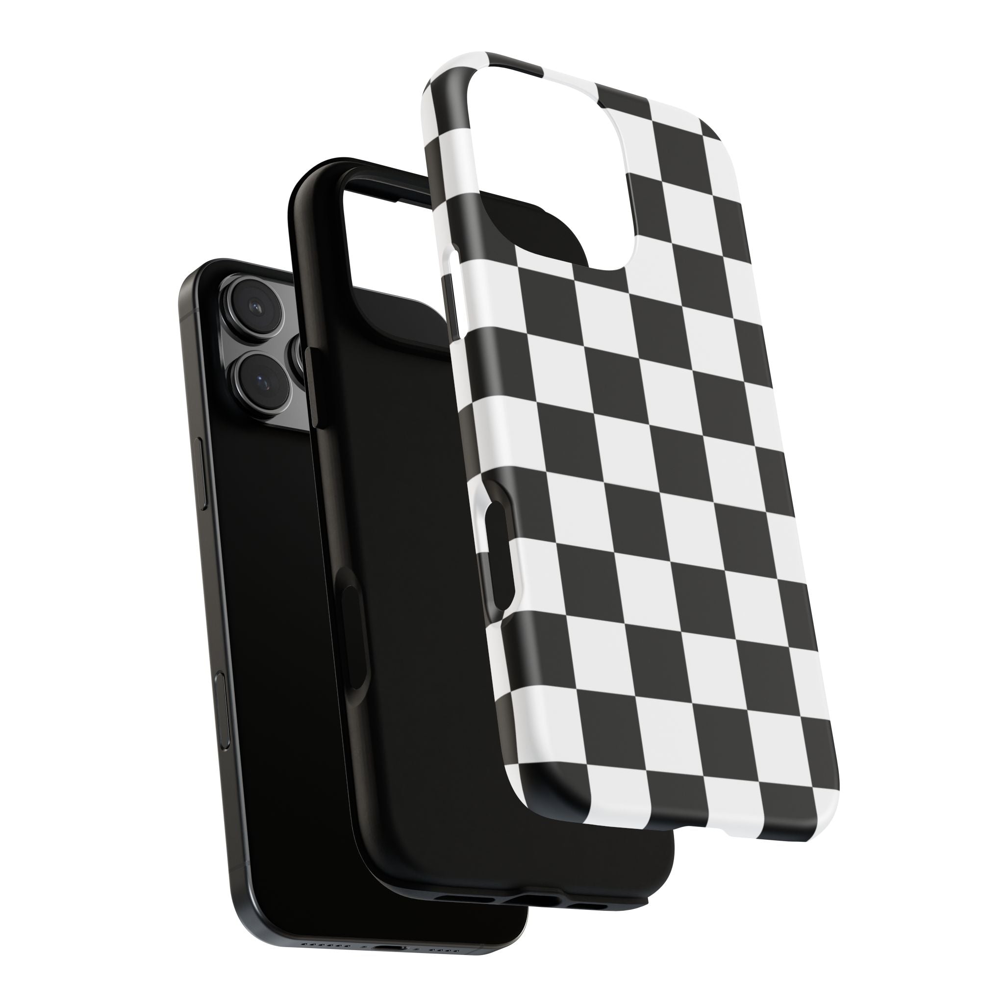 Stylish Checkered Phone Case | Trendy Protective Cover for iPhone, Gift for Teens, Fashion Accessory, Unique Design for All Occasions