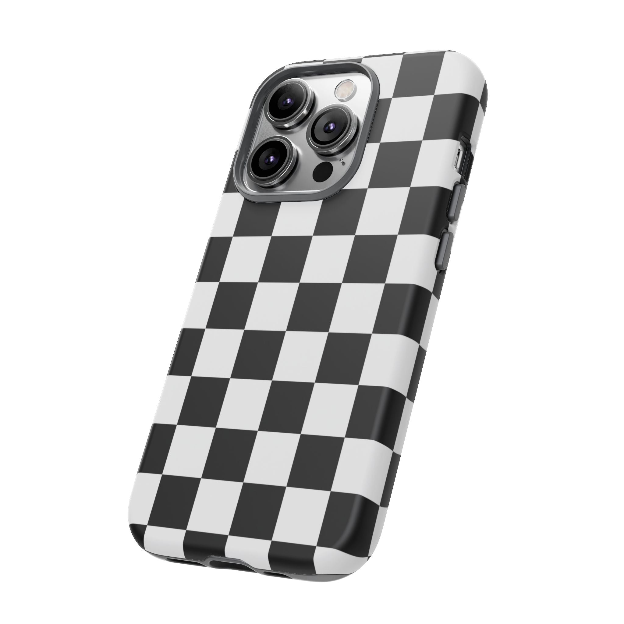 Stylish Checkered Phone Case | Trendy Protective Cover for iPhone, Gift for Teens, Fashion Accessory, Unique Design for All Occasions