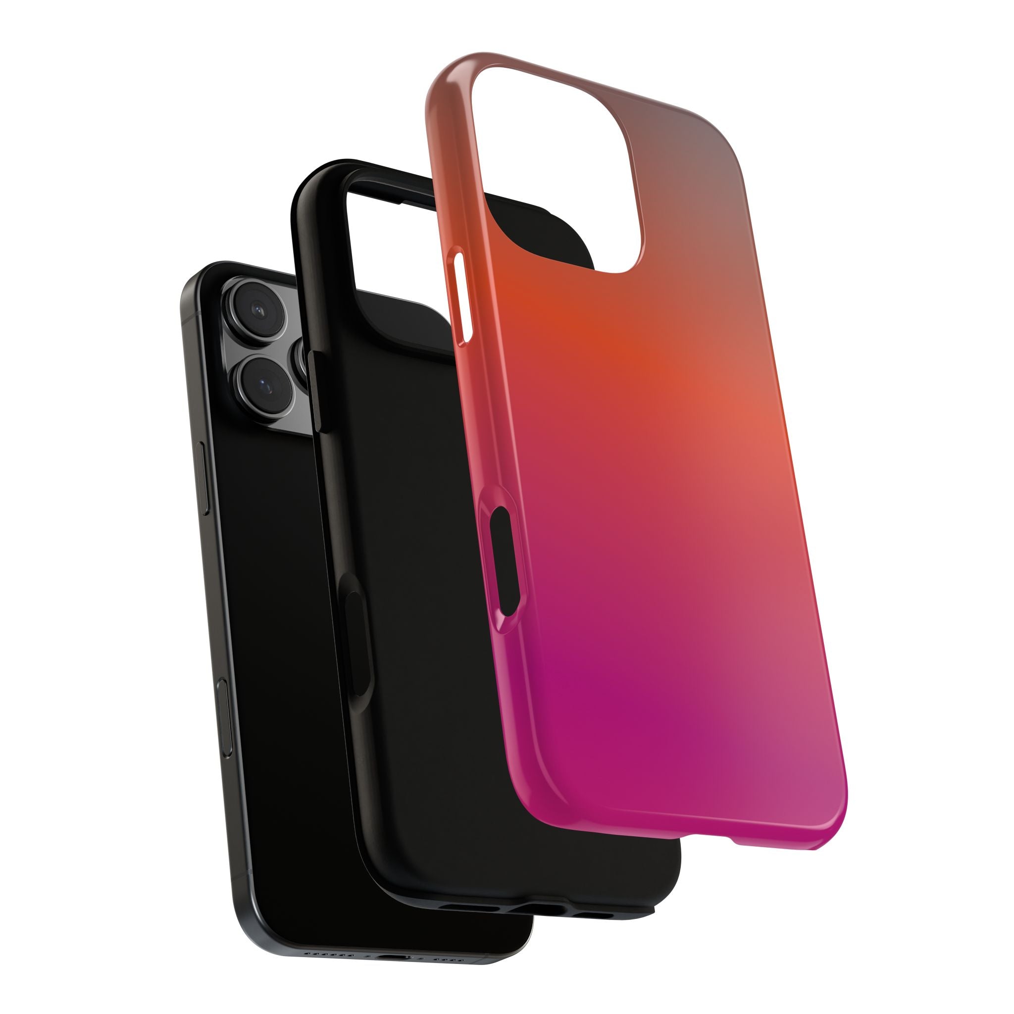 Gradient Phone Case, Custom Tough Case, Durable Phone Accessory, Vibrant Design, Gift for Tech Lovers, Birthday and Holiday Present
