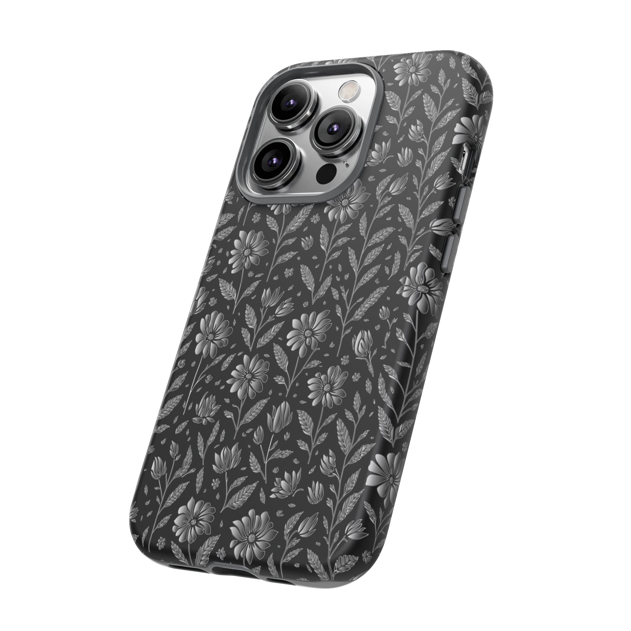 Stylish Floral Phone Case, Tough Floral Case, Botanical Phone Cover, Durable Floral Phone Protector, Gift for Her