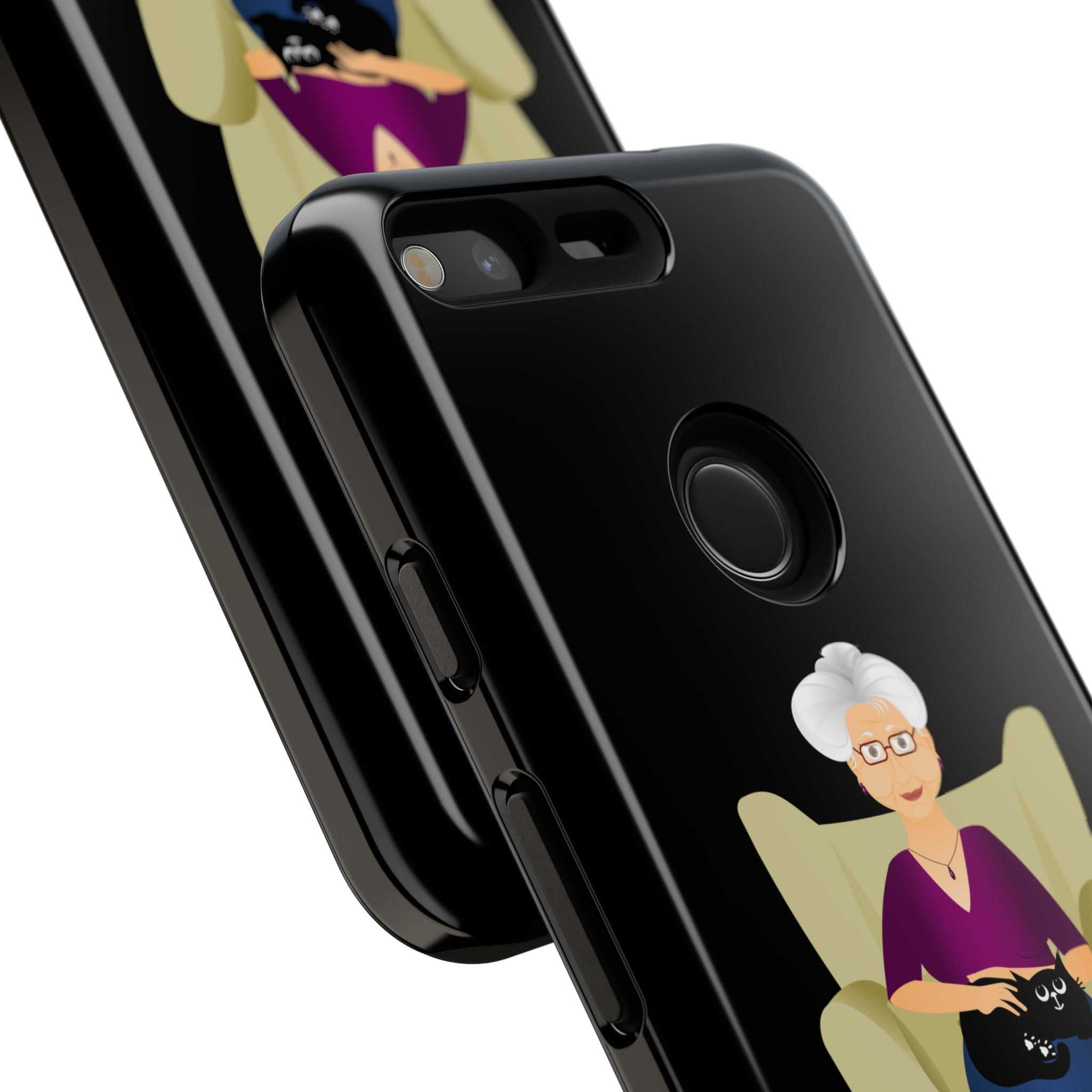 Grandma Phone Case, Tough Phone Cover for Grandparents, Durable Case for Seniors, Unique Gift for Grandmother, Personalized Tech Accessory