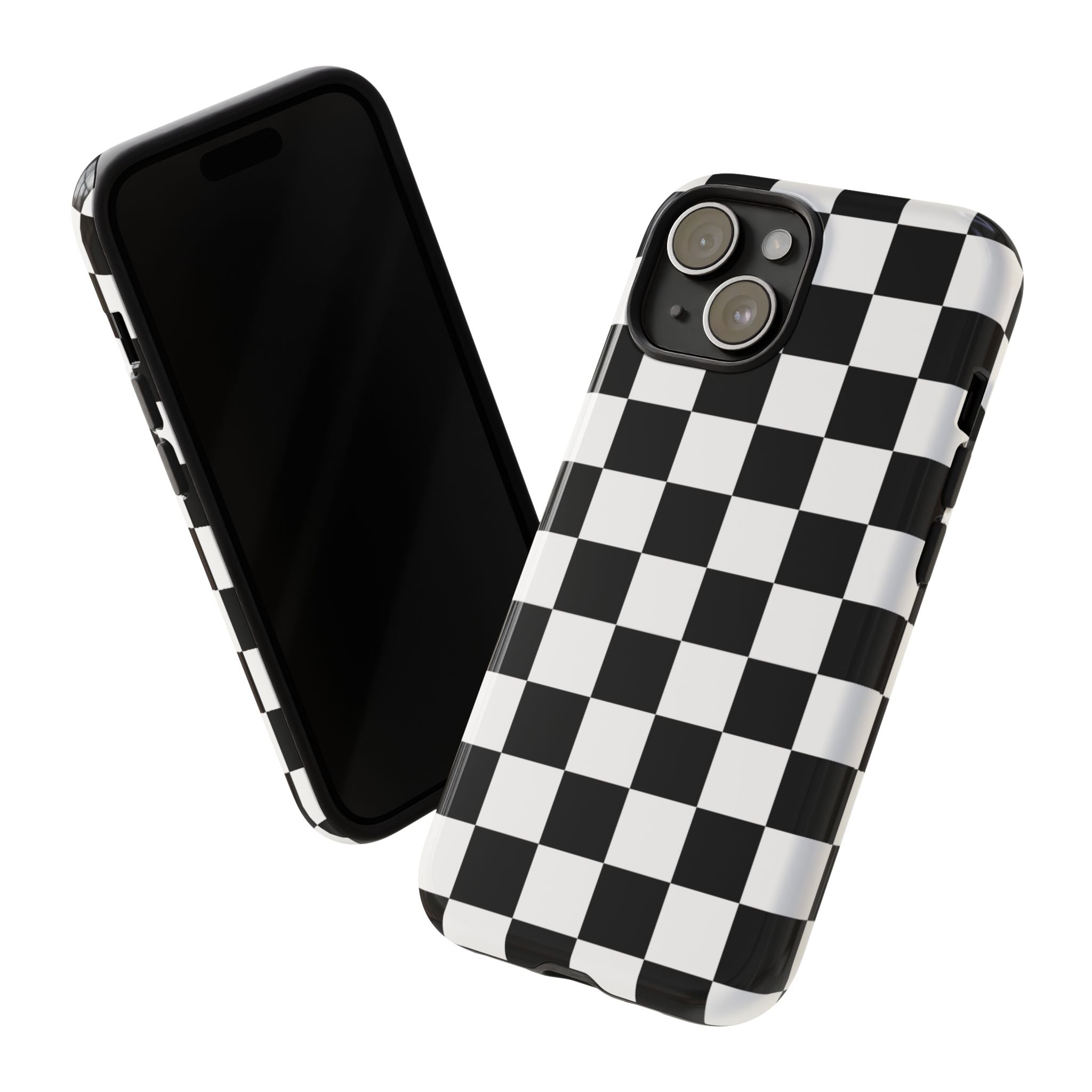Stylish Checkered Phone Case | Trendy Protective Cover for iPhone, Gift for Teens, Fashion Accessory, Unique Design for All Occasions