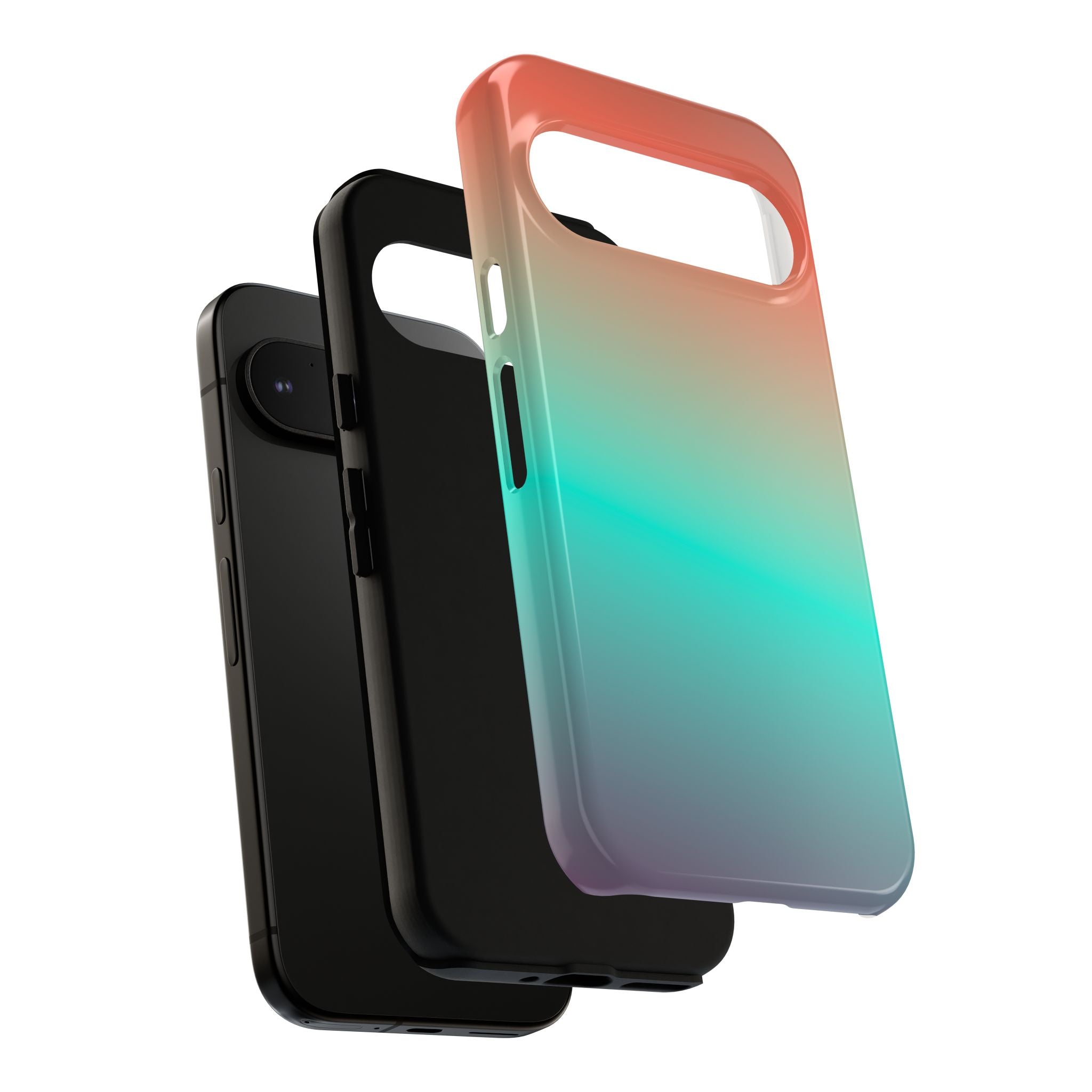 Gradient Phone Case, Tough Cases for Protection, Stylish iPhone Cover, Trendy Mobile Accessory, Perfect Gift for Tech Lovers