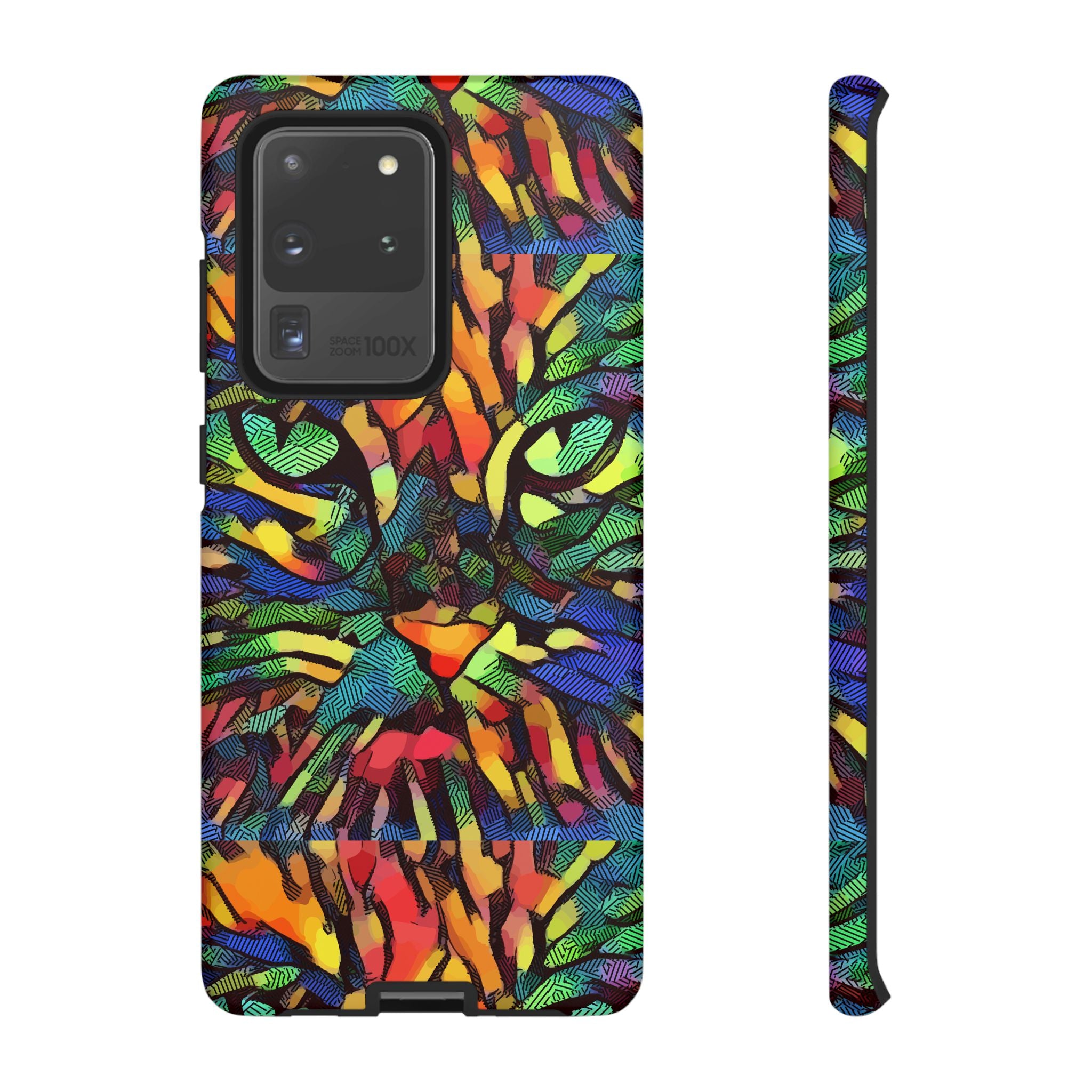 Colorful Phone Cases for Vibrant Style - Tough Cases, Unique Gifts, Animal Print, Artistic Design, Phone Accessories, Eco-Friendly