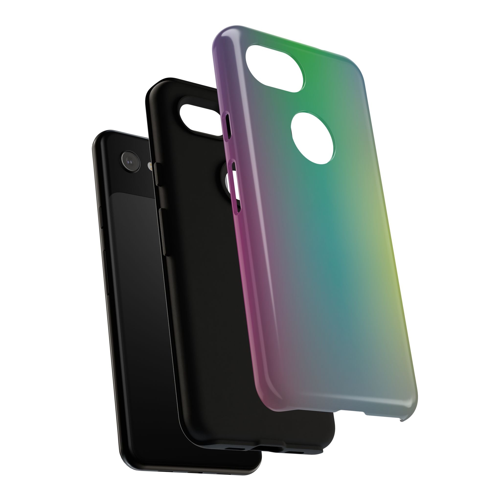Gradient Phone Case, Tough Cases, Stylish Phone Protector, Unique Phone Cover, Gift for Tech Lovers, Colorful Phone Accessory