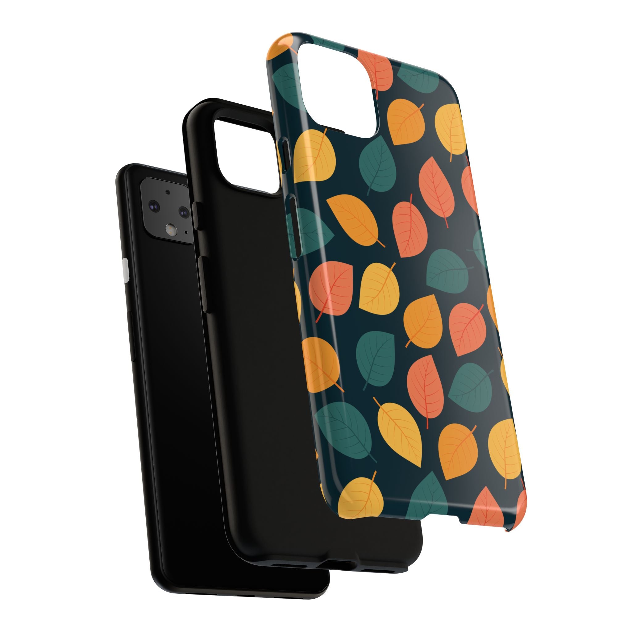 Autumn Leaves Phone Case - Protective Cell Phone Cover, Fall Aesthetic, Nature Lover Gift, Seasonal Accessories, Eco-Friendly Case