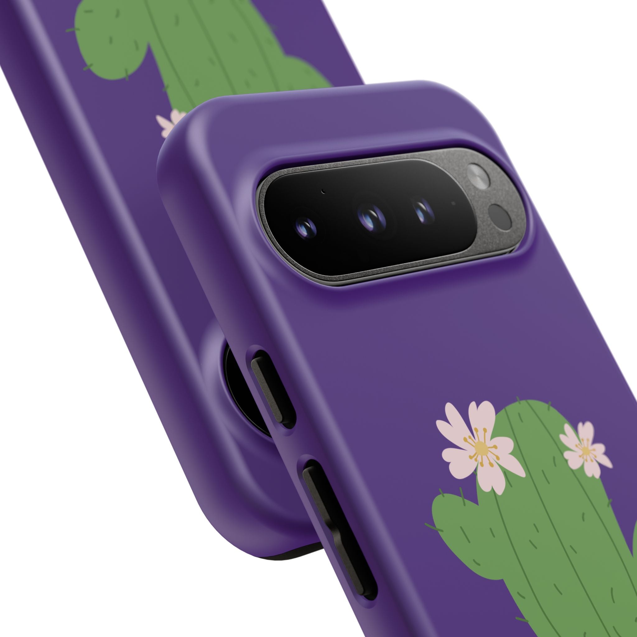 Cactus Phone Case, Tough Cases, Cute Floral, Trending Design, Unique Gift, Phone Accessories, Summer Vibe, Nature Lover