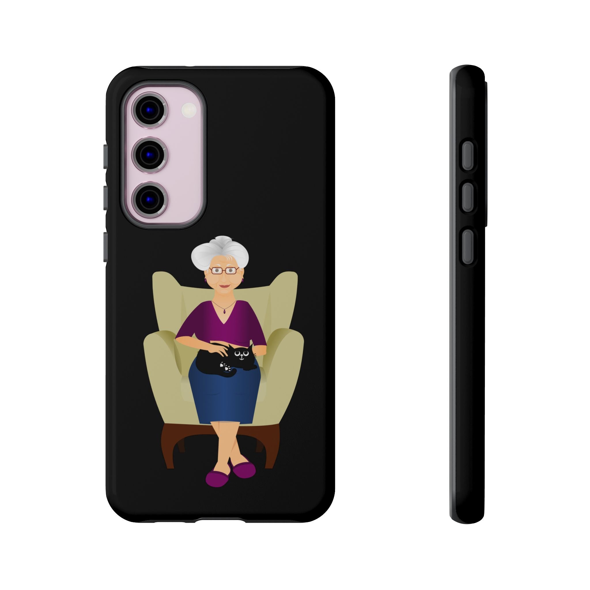 Grandma Phone Case, Tough Phone Cover for Grandparents, Durable Case for Seniors, Unique Gift for Grandmother, Personalized Tech Accessory