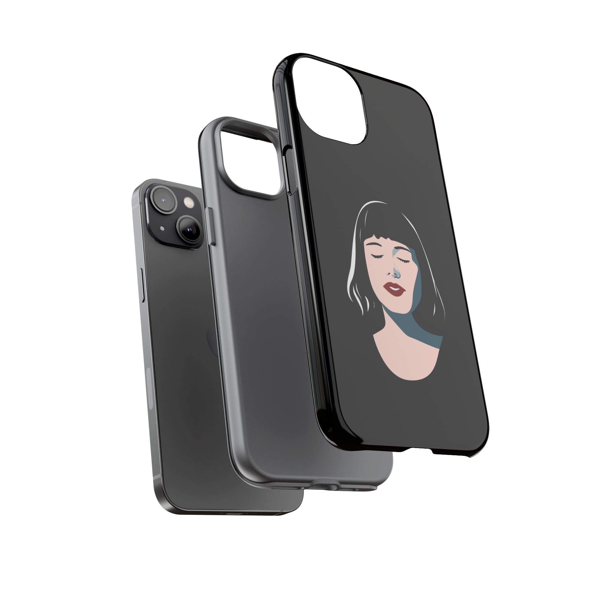 Aesthetic Phone Case, Art Deco iPhone Cover, Minimalist Cell Phone Protector, Gift for Her, Stylish Mobile Accessories