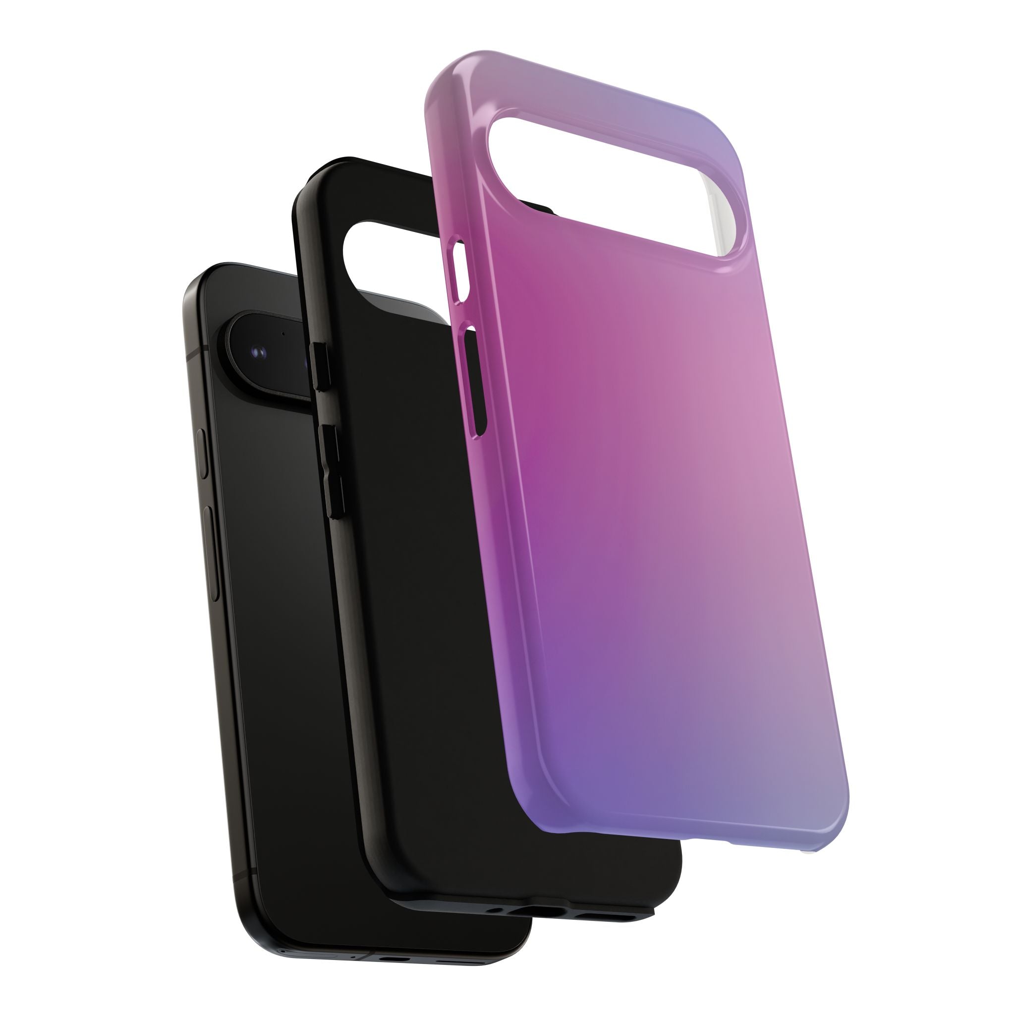 Stylish Phone Case, Tough Phone Cover, Gradient Phone Protector, Customizable Phone Shell, Durable Phone Accessory