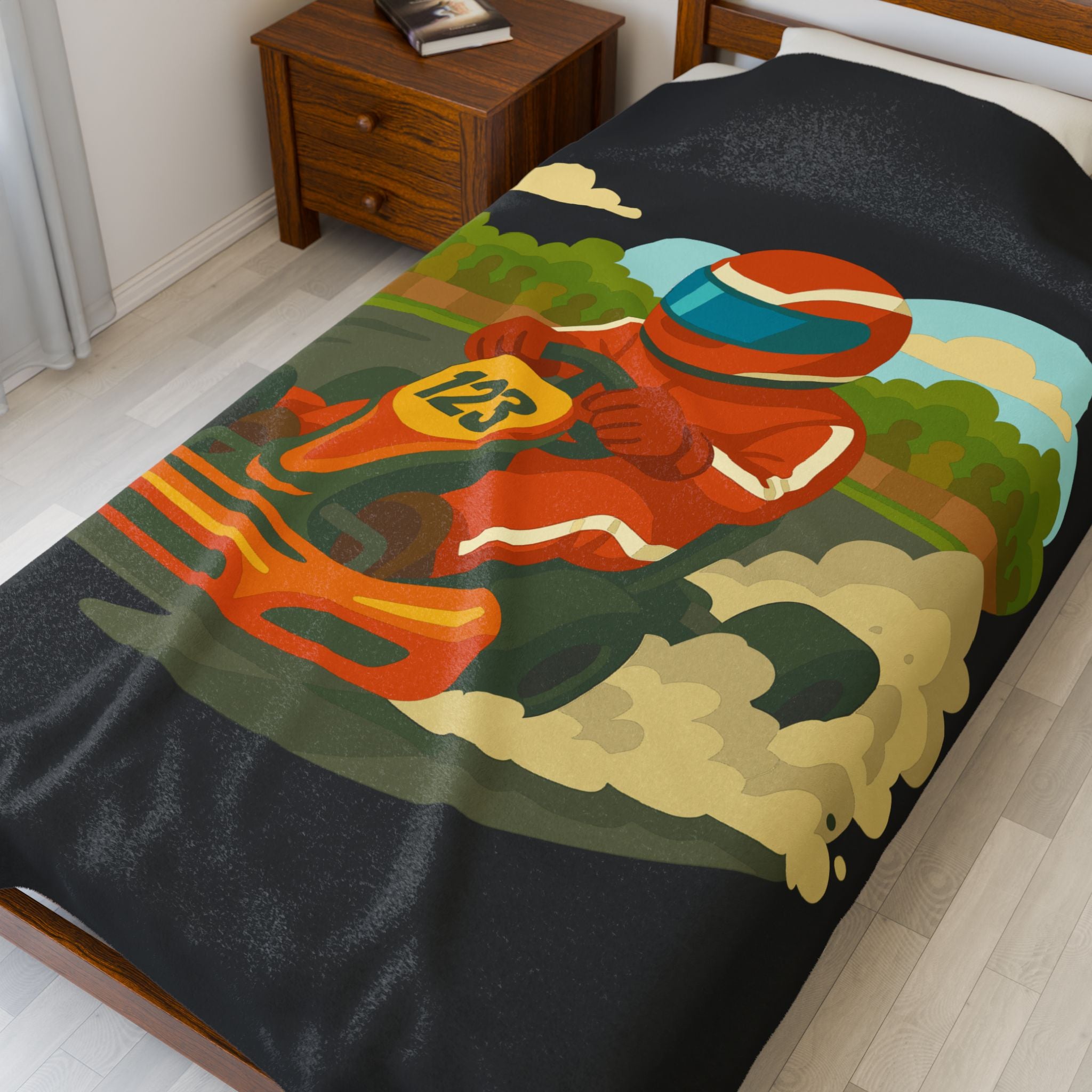 Style Cozy Blanket Adrenaline Wrapped – Motorsport Blanket Collection
