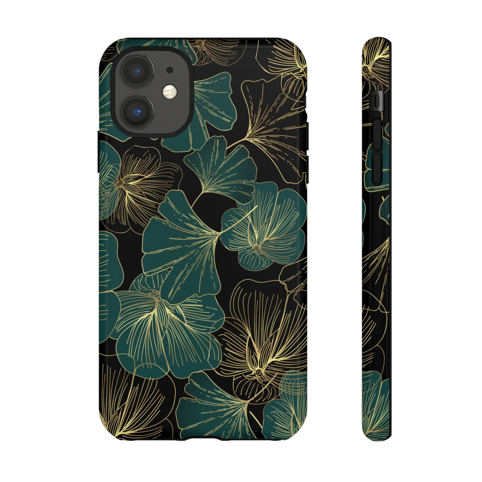 Floral Phone Case - Tough Cases, Protective Cover, Stylish Accessory, Gift for Her, Nature-Inspired Design