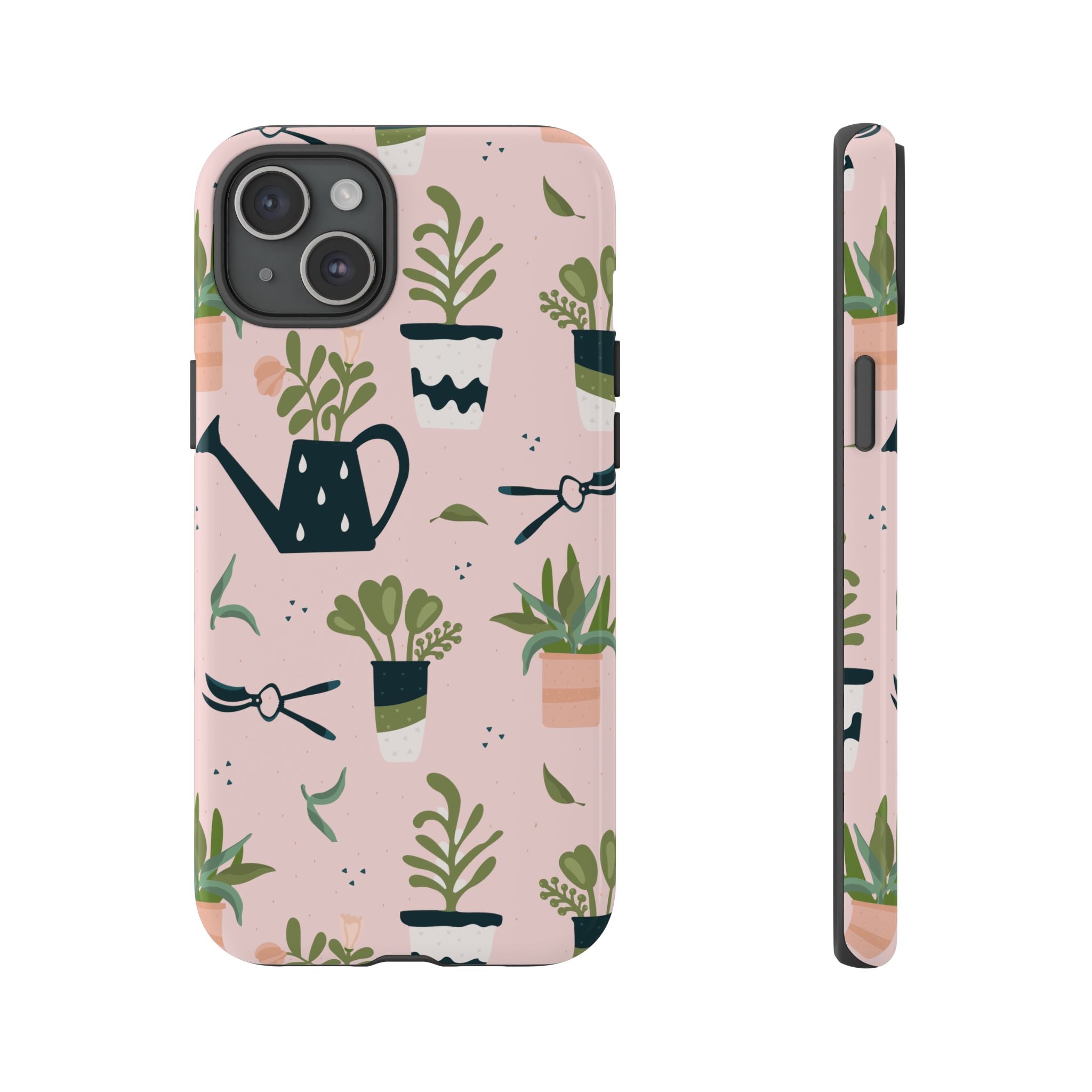 Floral Phone Case, Cute Plant Lover Case, Gift for Gardeners, Phone Cover, Green Thumb Accessories, Mother's Day Gift