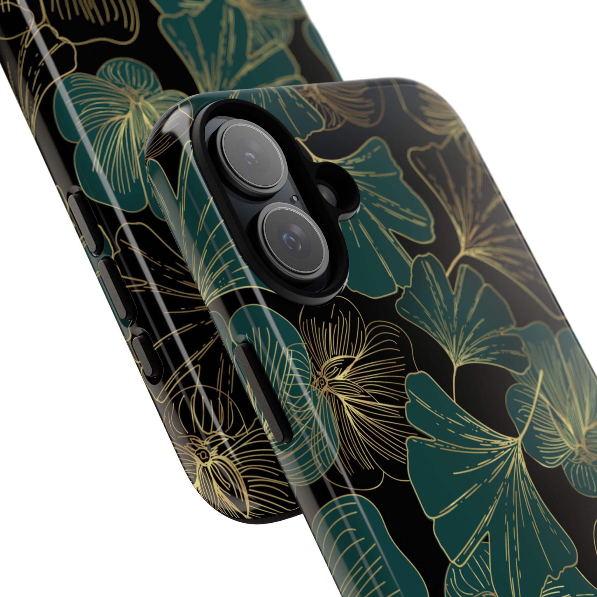 Floral Phone Case - Tough Cases, Protective Cover, Stylish Accessory, Gift for Her, Nature-Inspired Design