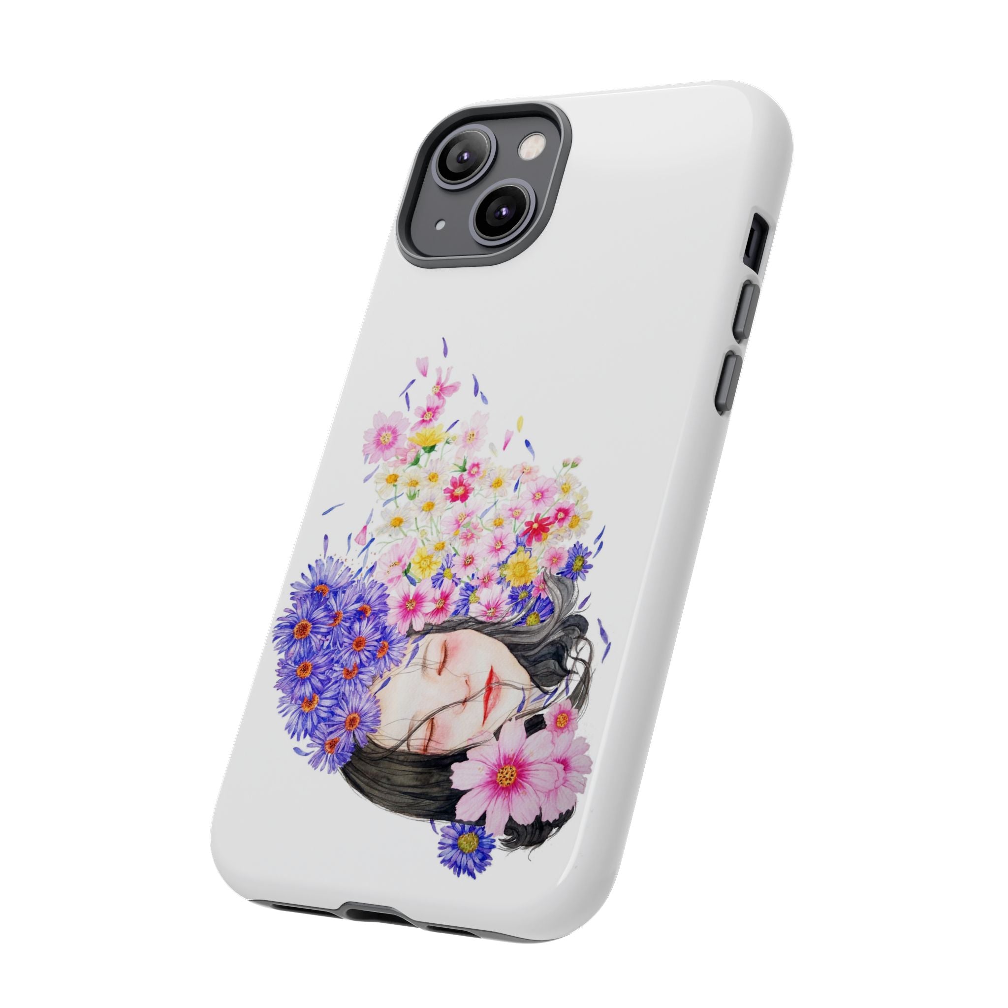 Floral Phone Case | Tough Cases | Cute Floral Design, Gift for Her, Spring Accessory, Mother's Day Gift, Stylish Protection
