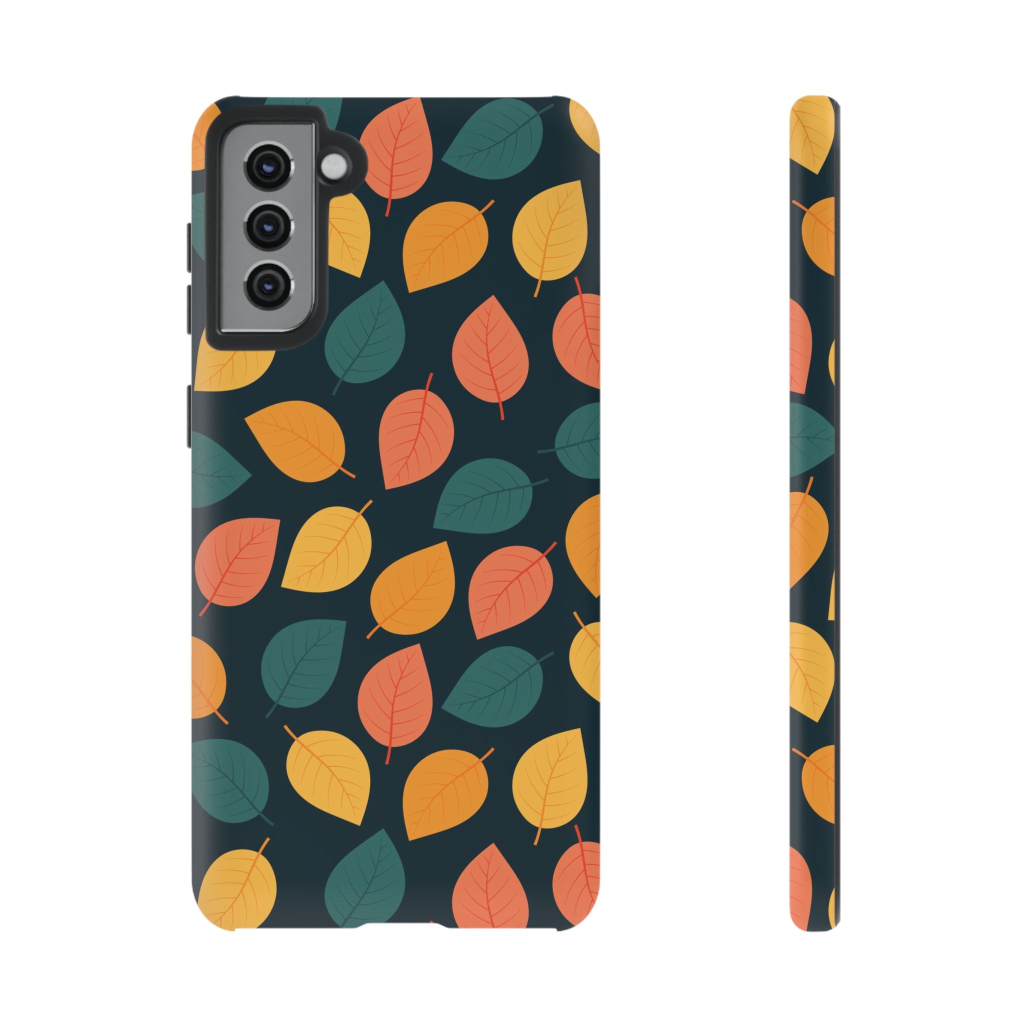 Autumn Leaves Phone Case - Protective Cell Phone Cover, Fall Aesthetic, Nature Lover Gift, Seasonal Accessories, Eco-Friendly Case