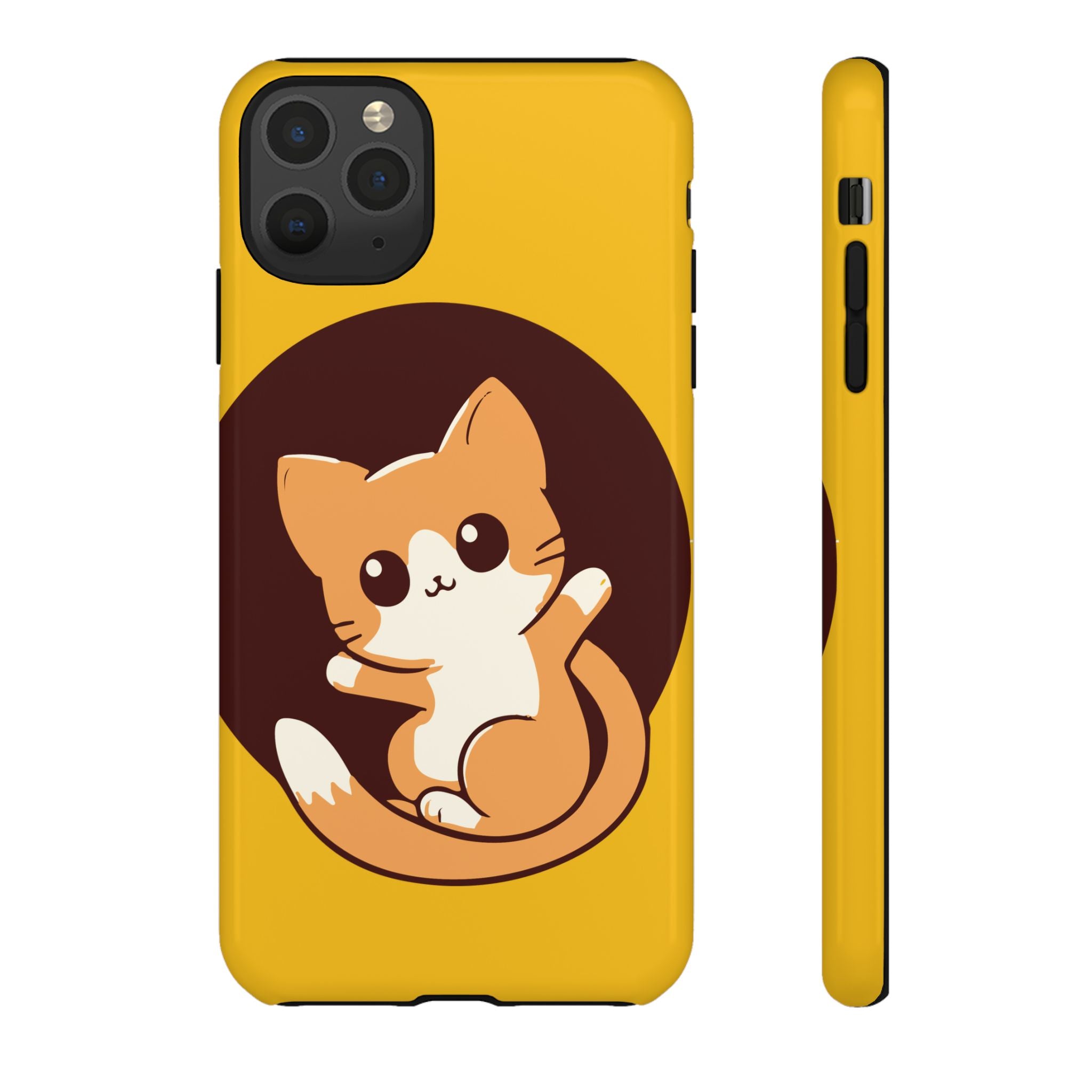 Cute Cat Phone Case | Tough Cases for Cat Lovers, Animal Design, Fun Gift, Unique Case, Durable Protection