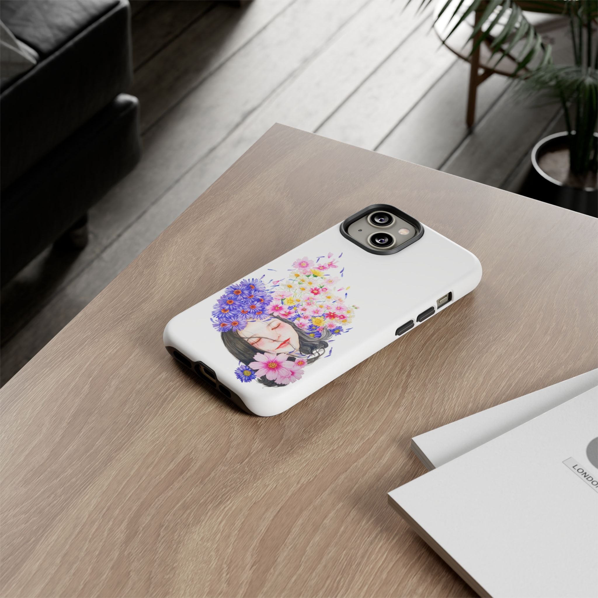 Floral Phone Case | Tough Cases | Cute Floral Design, Gift for Her, Spring Accessory, Mother's Day Gift, Stylish Protection