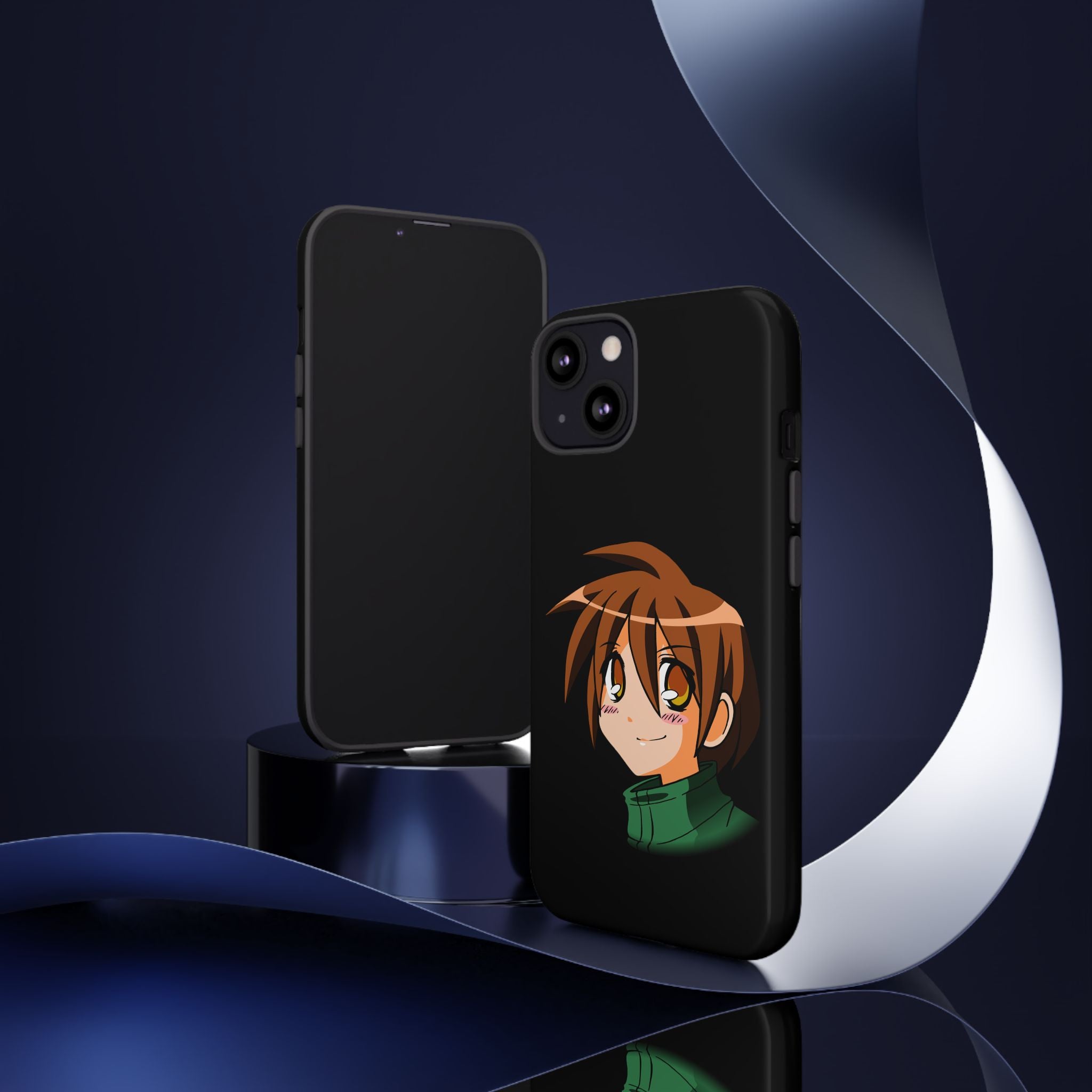 Anime Character Phone Case, Cute Phone Cover, Tough Cases for Teens, Customizable Gift, Geeky Accessories