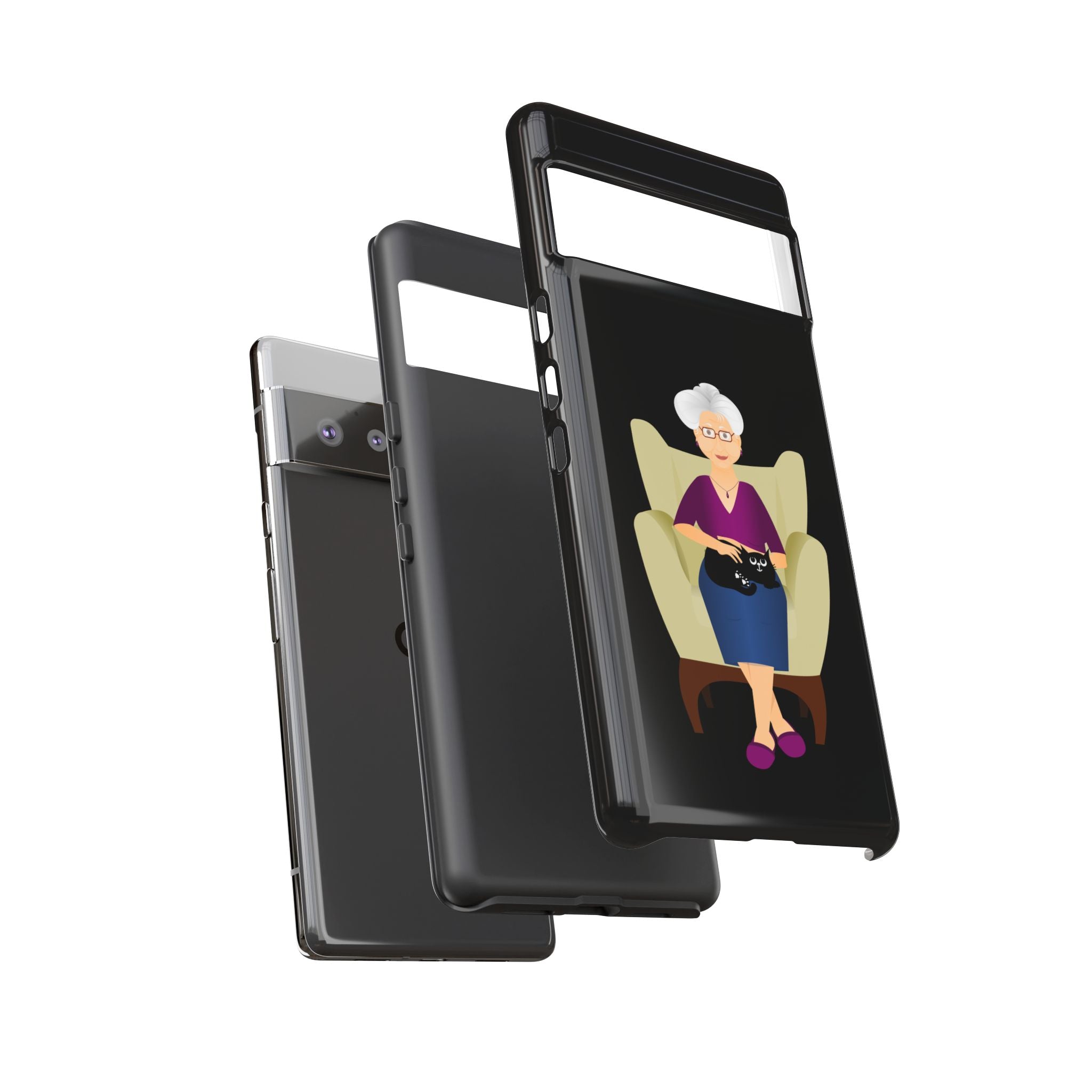 Grandma Phone Case, Tough Phone Cover for Grandparents, Durable Case for Seniors, Unique Gift for Grandmother, Personalized Tech Accessory