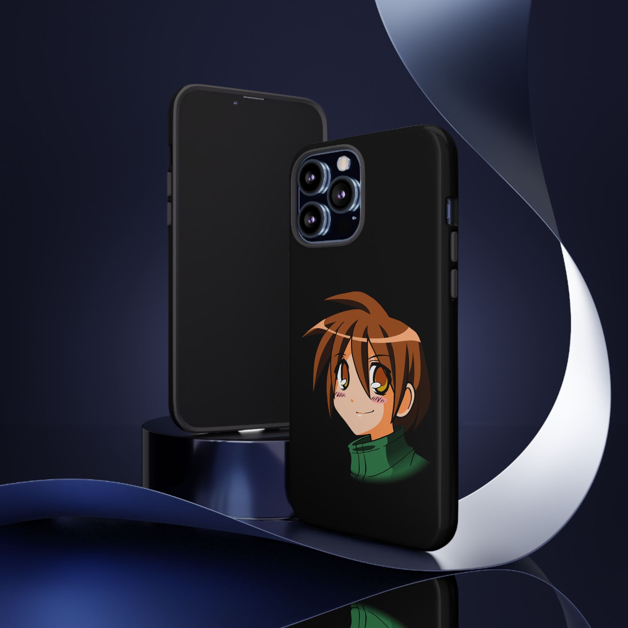 Anime Character Phone Case, Cute Phone Cover, Tough Cases for Teens, Customizable Gift, Geeky Accessories