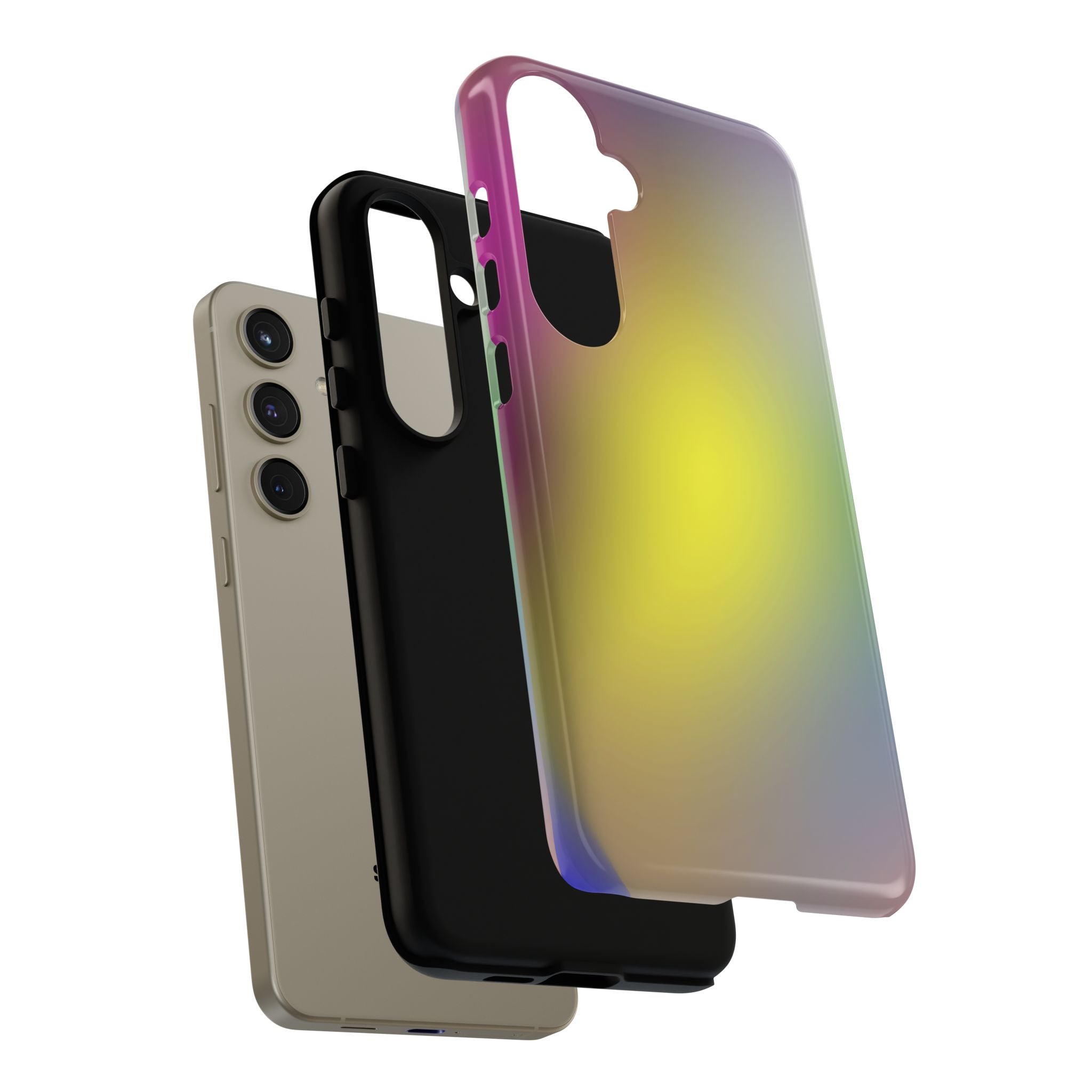 Colorful Tough Phone Case, Stylish Slim Cover, Durable Mobile Protection, Trendy Gift for Tech Lovers, Vibrant Phone Accessory