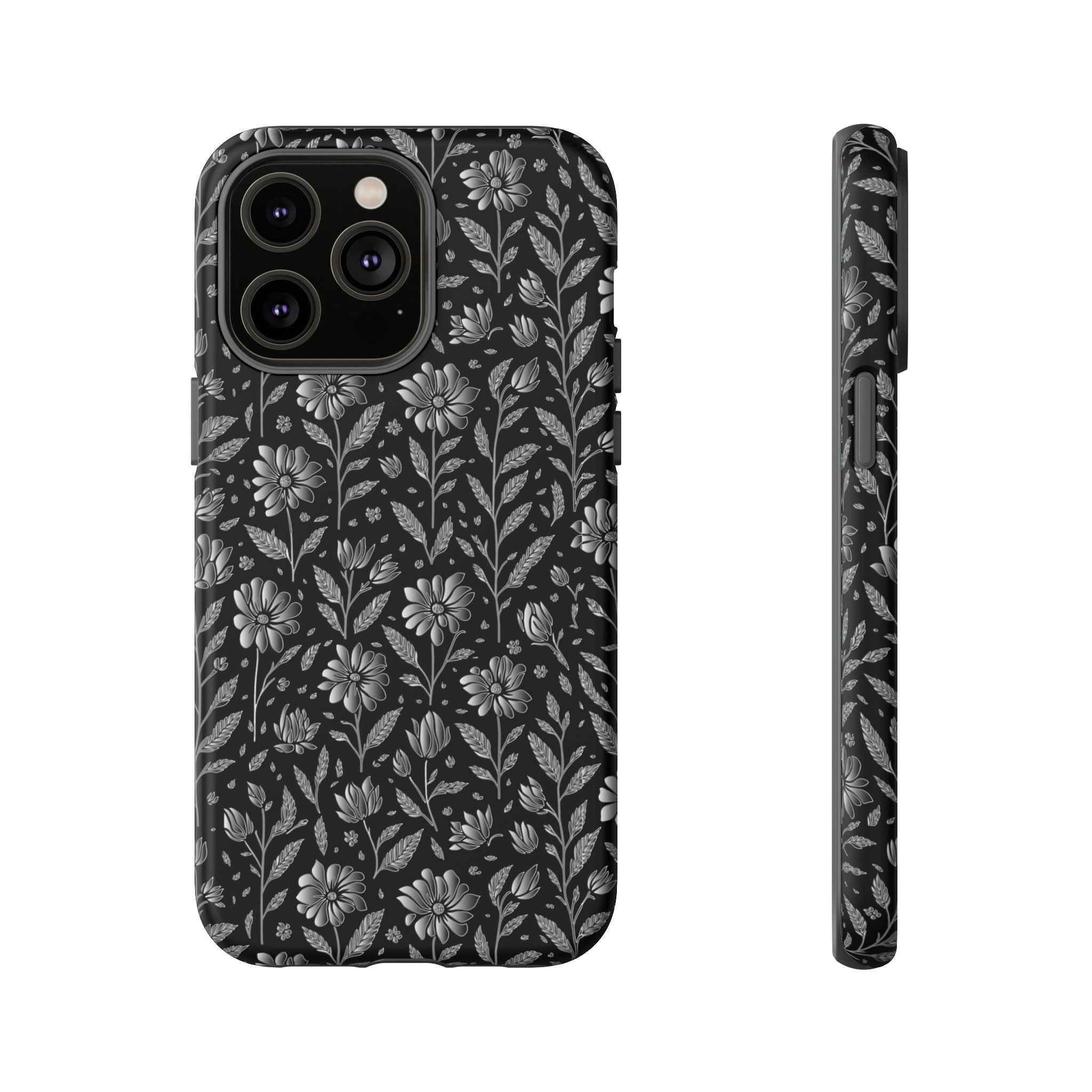 Stylish Floral Phone Case, Tough Floral Case, Botanical Phone Cover, Durable Floral Phone Protector, Gift for Her