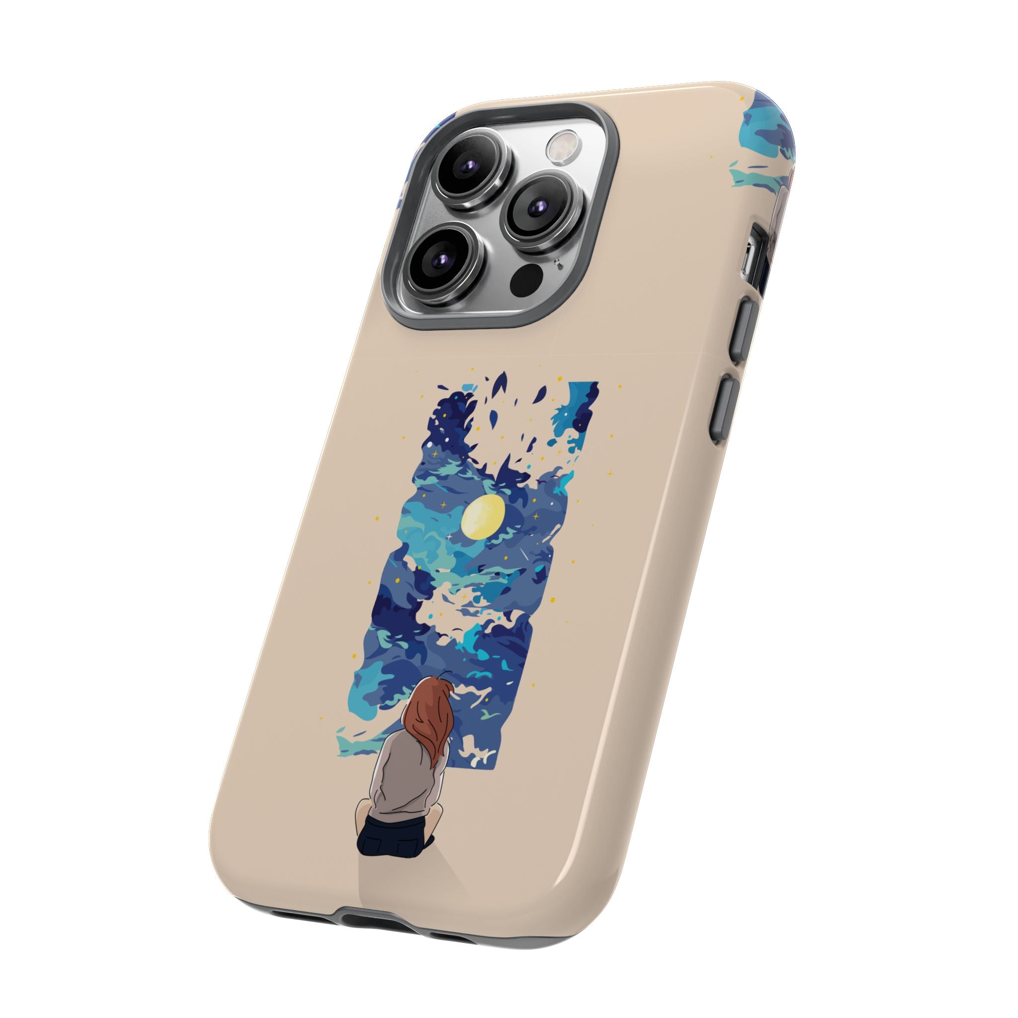 Artistic Phone Case – Expressive Protective Cover, Unique Gift for Her, Birthday Present, Eco-Friendly Mobile Accessory, Smartphone Case