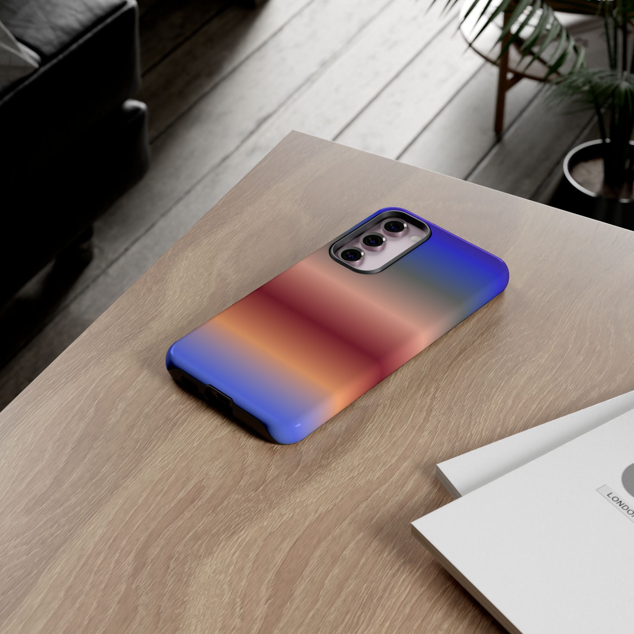 Gradient Phone Case, Tough Cases for iPhone, Stylish Phone Cover, Modern Gradient Design, Durable Protective Case, Gift for Tech Lovers