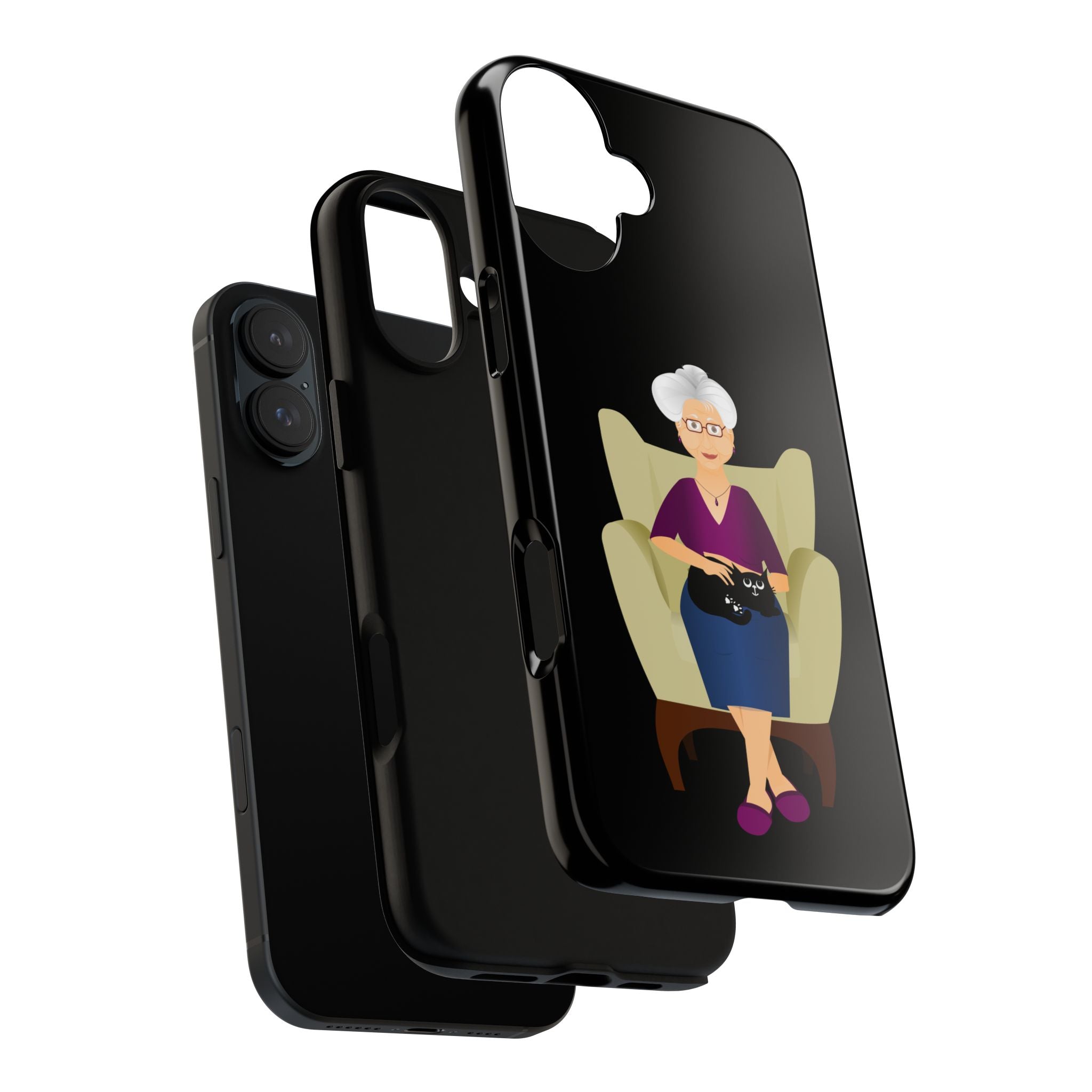 Grandma Phone Case, Tough Phone Cover for Grandparents, Durable Case for Seniors, Unique Gift for Grandmother, Personalized Tech Accessory