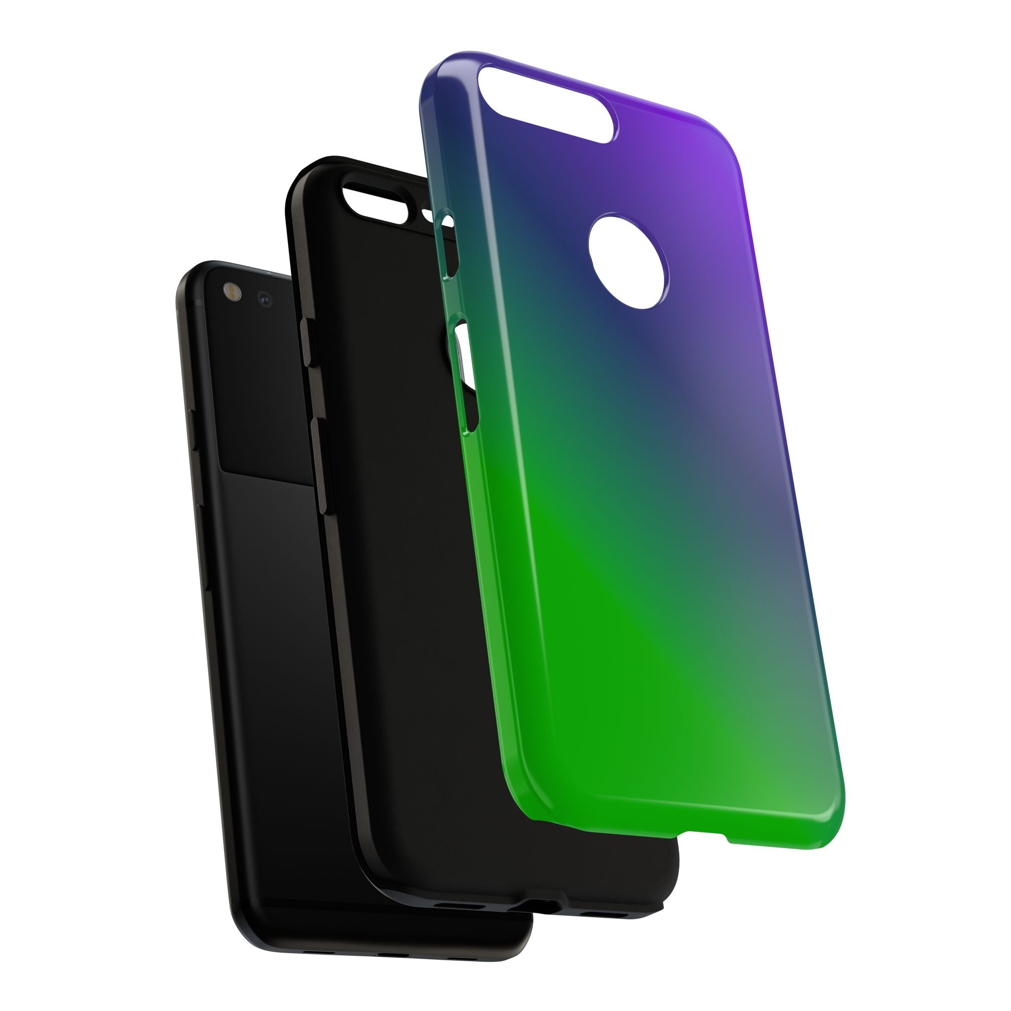 Gradient Phone Case - Stylish Tough Cases for Smartphone Protection, Colorful Phone Cover, Trendy Tech Accessory, Gift for Him/Her