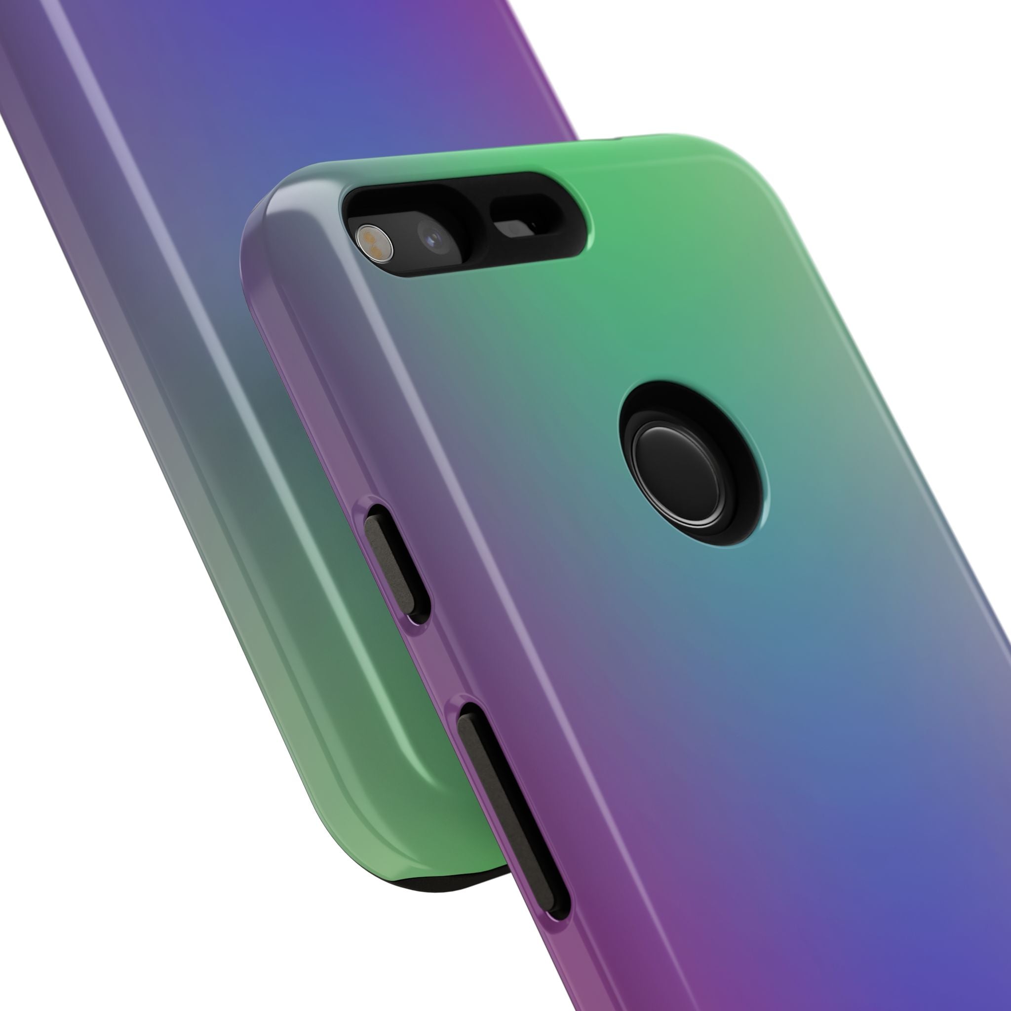 Gradient Phone Case, Durable Phone Protector, Trendy Cell Phone Accessory, Gift for Tech Lovers, Stylish Mobile Case