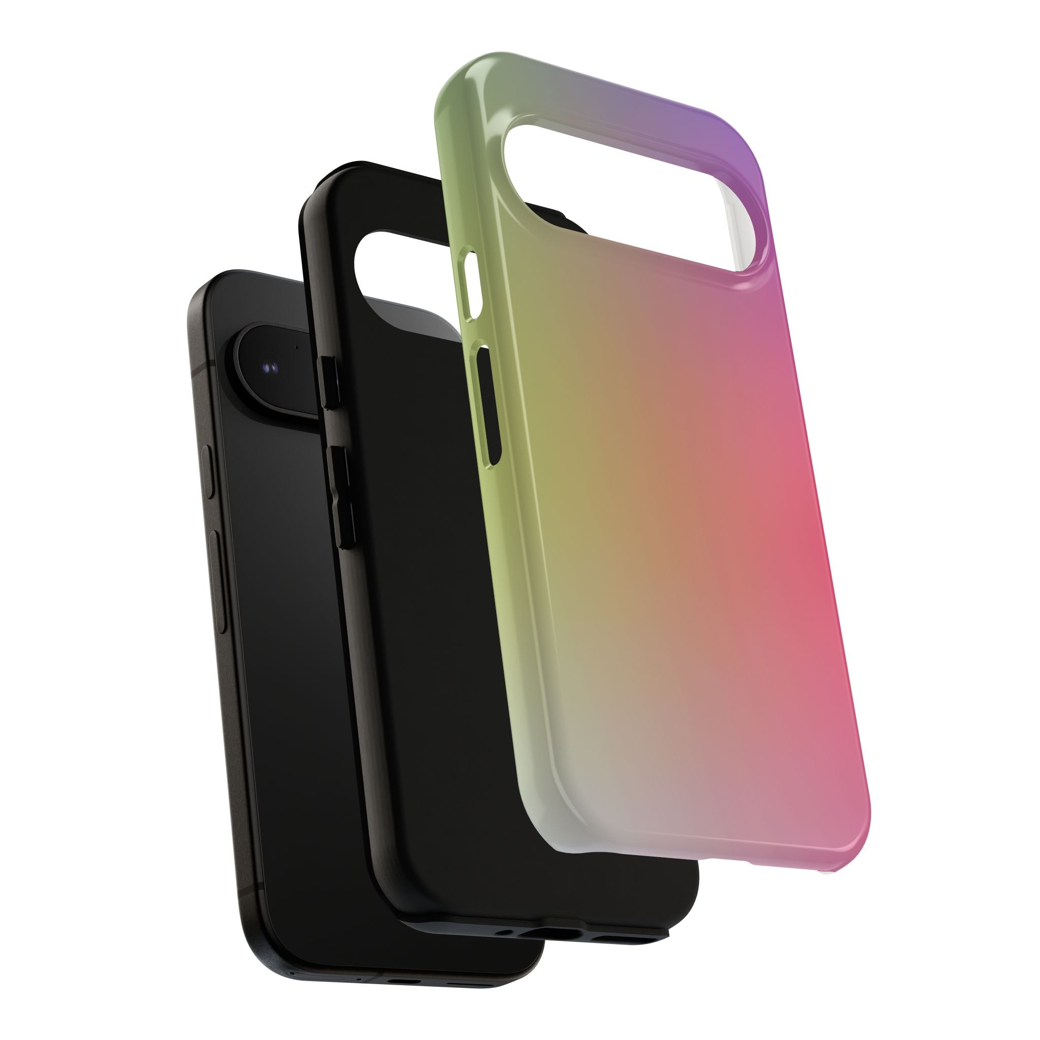 Gradient Phone Case, Tough Cases, Colorful Tech Accessory, Modern Phone Protection, Trendy Gift for Friends, Birthday, Holidays