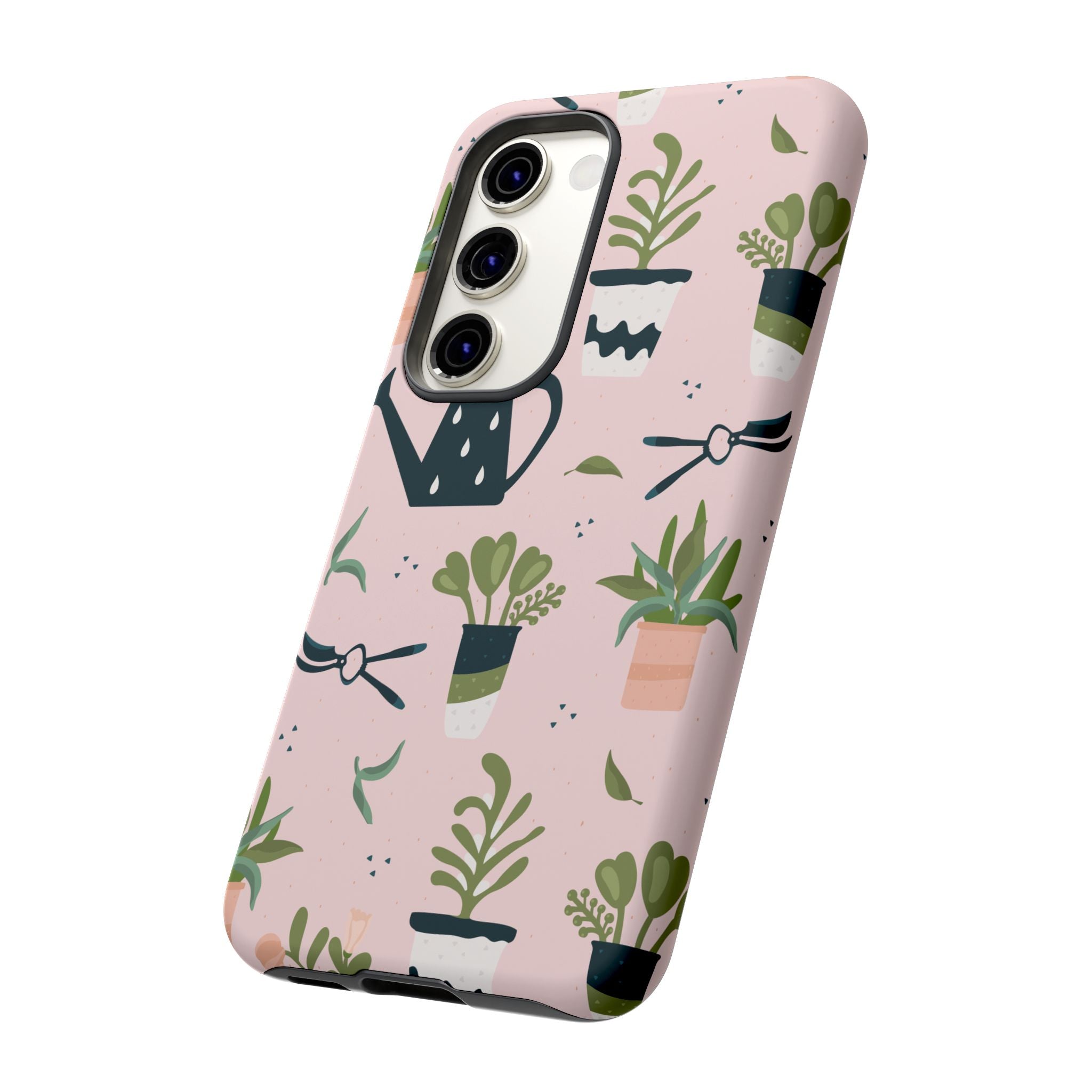 Floral Phone Case, Cute Plant Lover Case, Gift for Gardeners, Phone Cover, Green Thumb Accessories, Mother's Day Gift